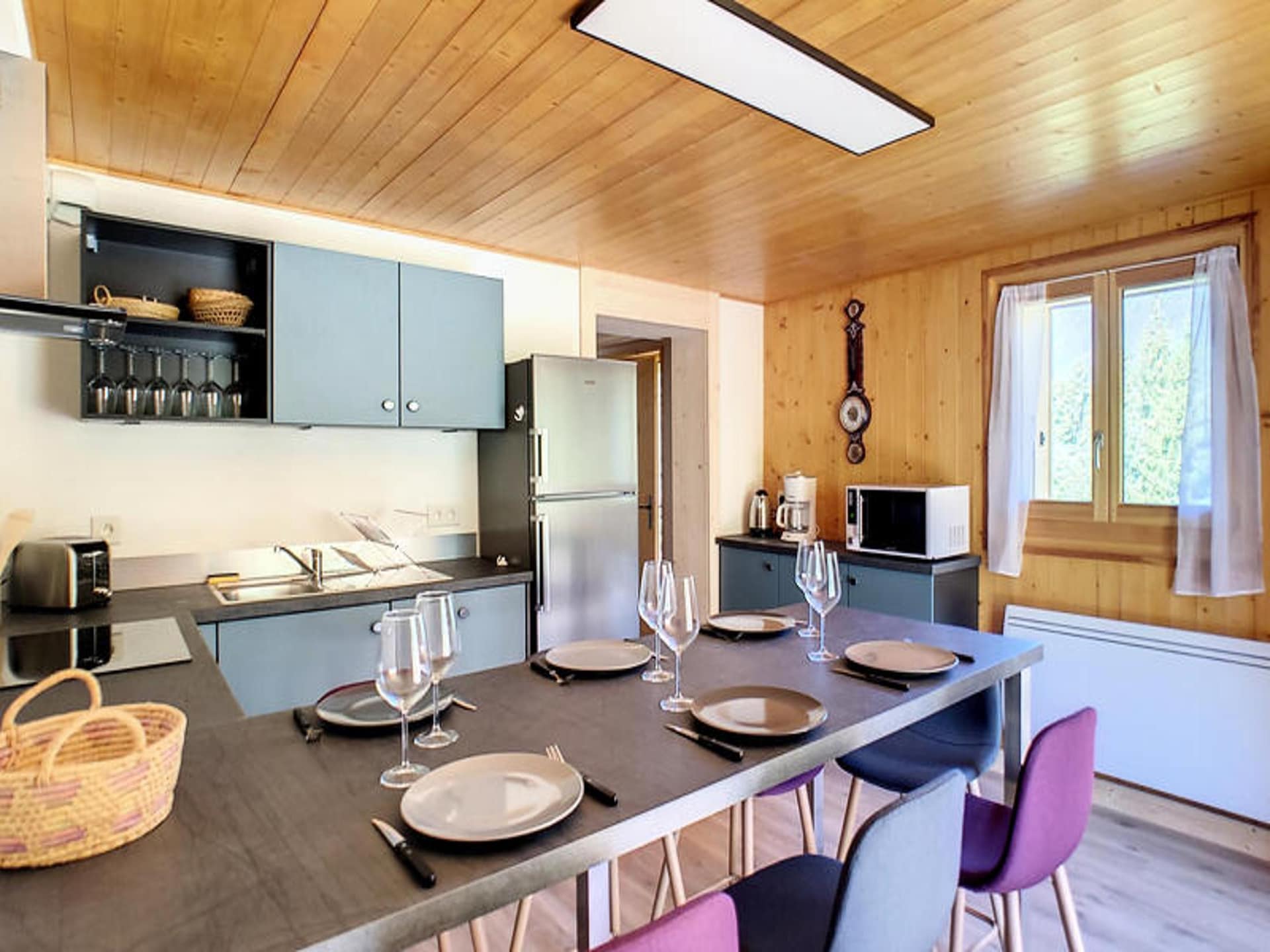 Rustiek appartement met panoramisch terras nabij de pistes van Saint Jean d'Aulps - foto 4