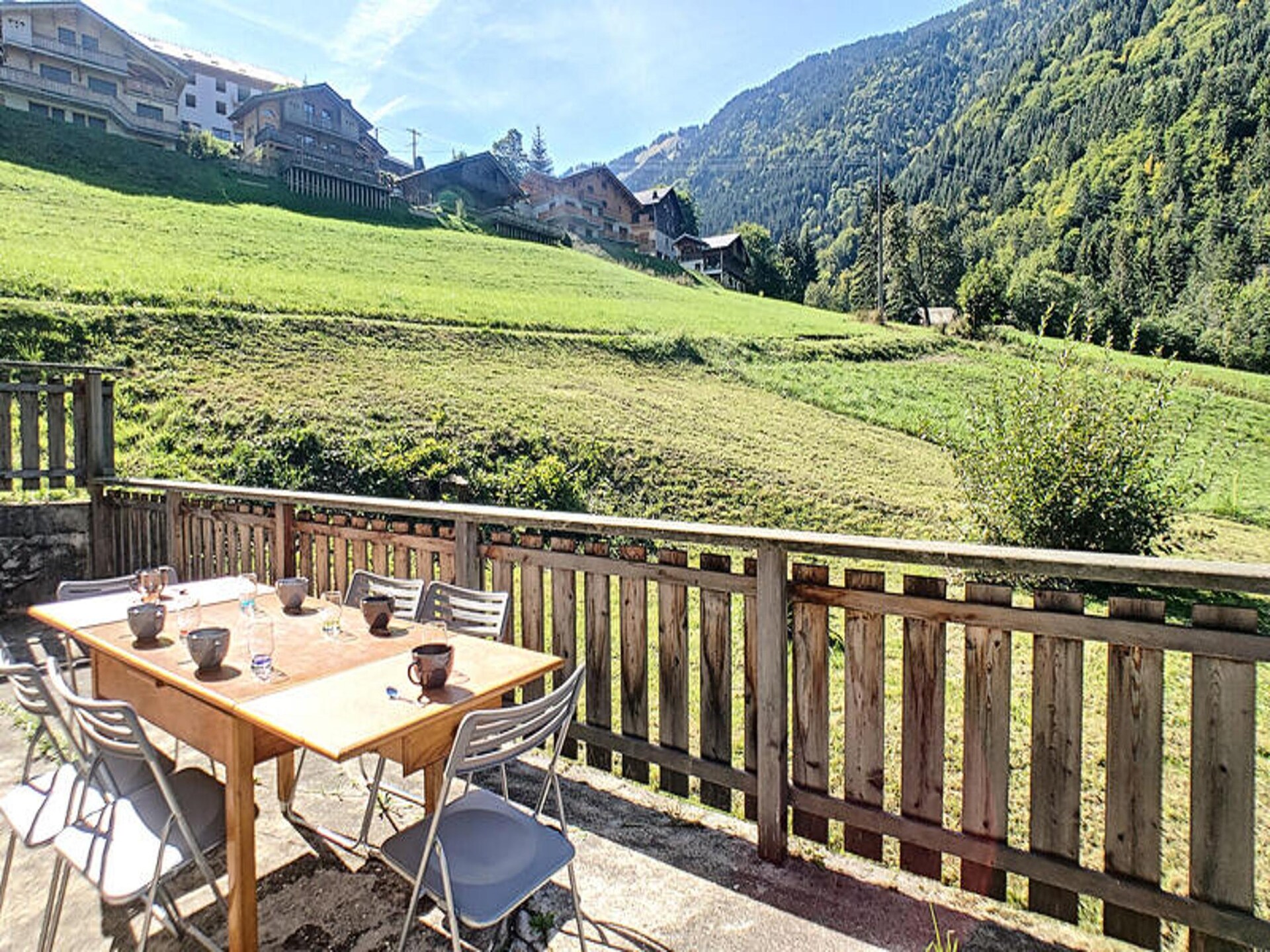 Rustiek appartement met panoramisch terras nabij de pistes van Saint Jean d'Aulps - foto 21