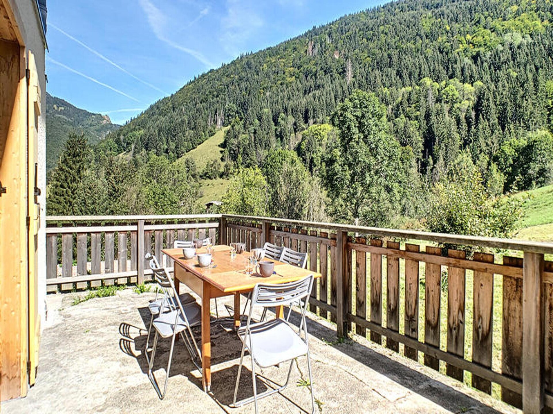 Rustiek appartement met panoramisch terras nabij de pistes van Saint Jean d'Aulps - foto 16