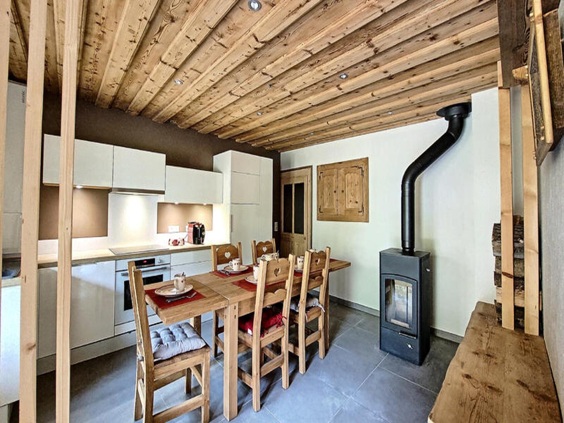 Ski-in/ski-out appartement in het hart van Saint Jean d'Aulps voor 6 personen - foto 5