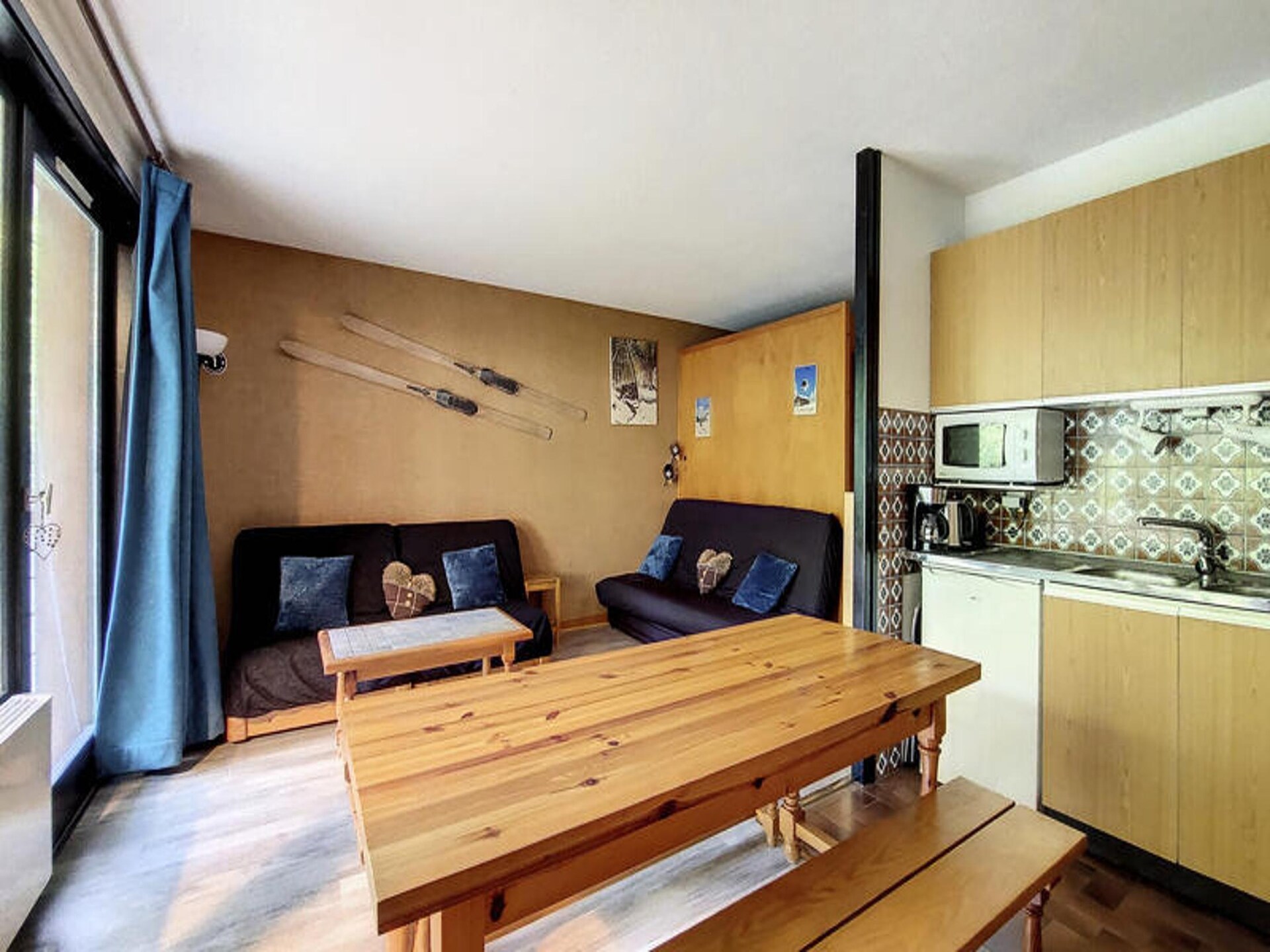 Knusse studio voor 6 personen op 30 meter van de piste in Saint Jean d'Aulps - foto 24