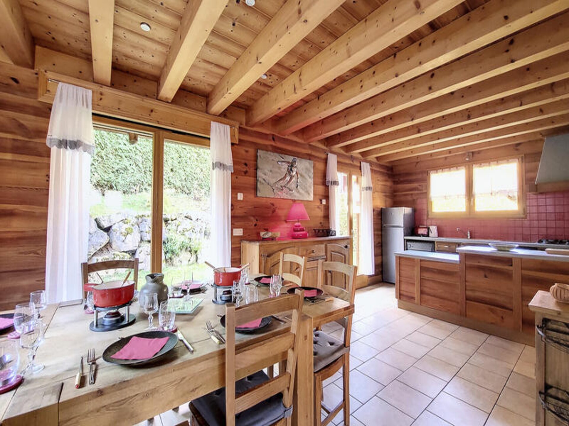 Ruim chalet voor 8 personen aan de voet van de pistes in Saint Jean d'Aulps - foto 11