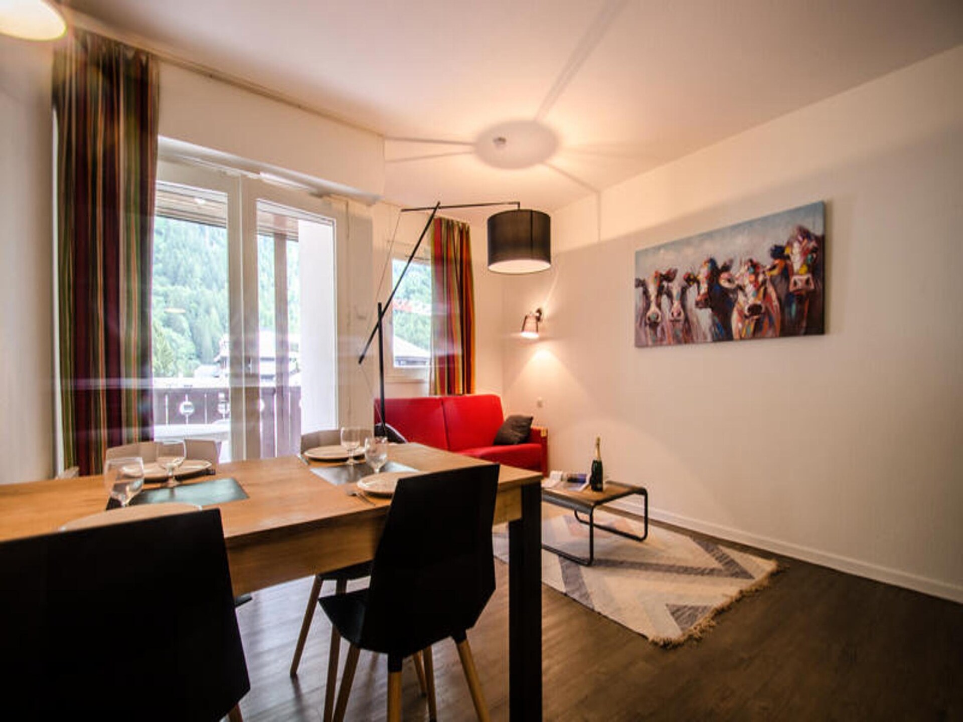 Studio op 5e verdieping met Mont-Blanc uitzicht, vlakbij skibus - foto 12