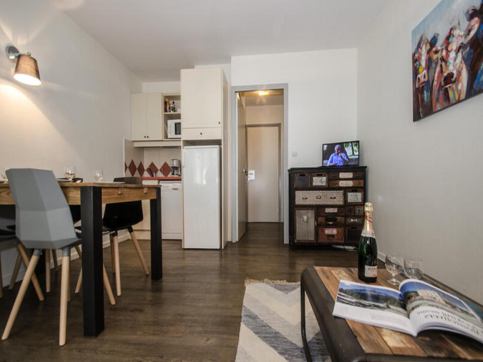 Studio op 5e verdieping met Mont-Blanc uitzicht, vlakbij skibus - foto 18
