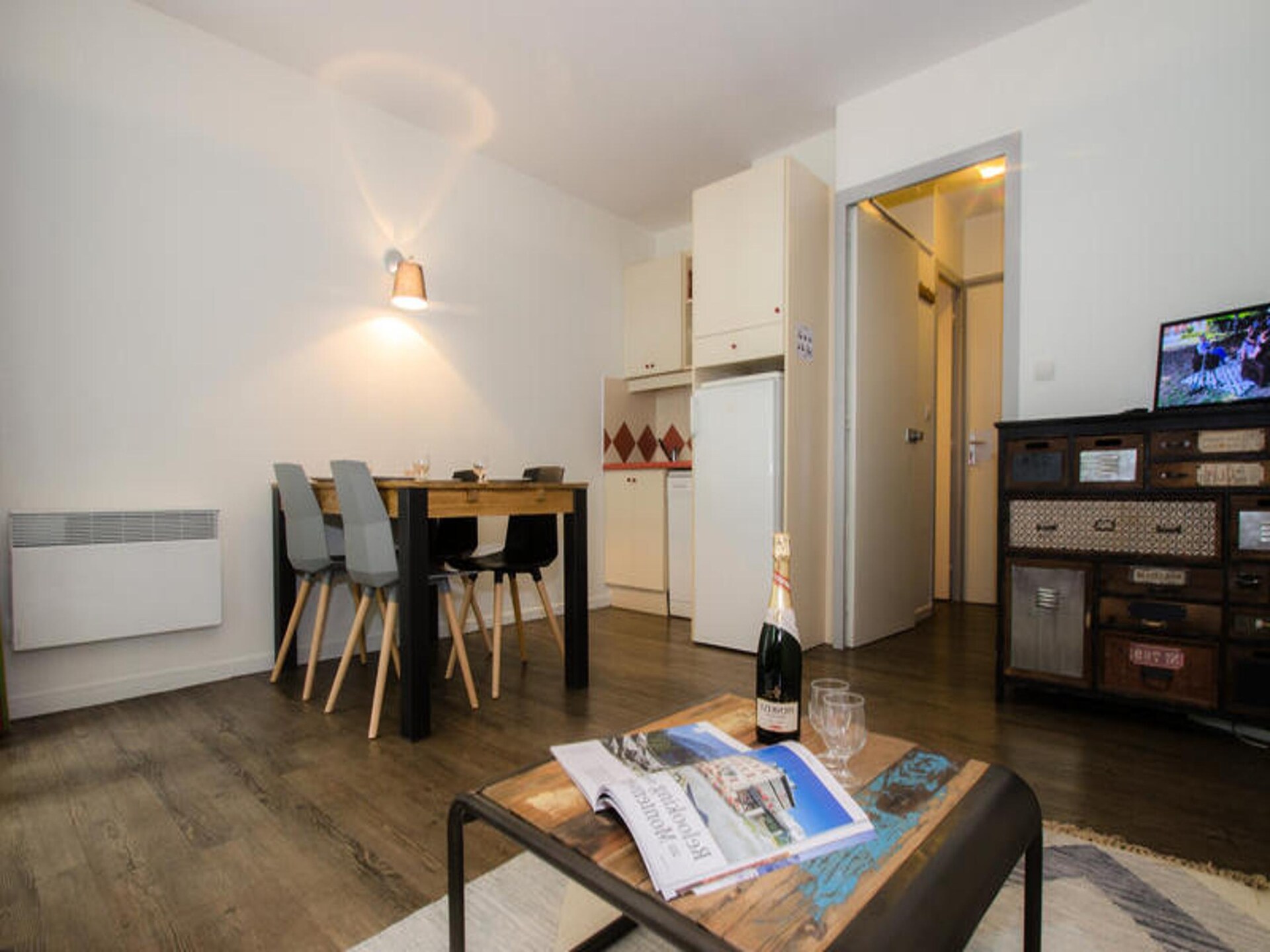 Studio op 5e verdieping met Mont-Blanc uitzicht, vlakbij skibus - foto 14