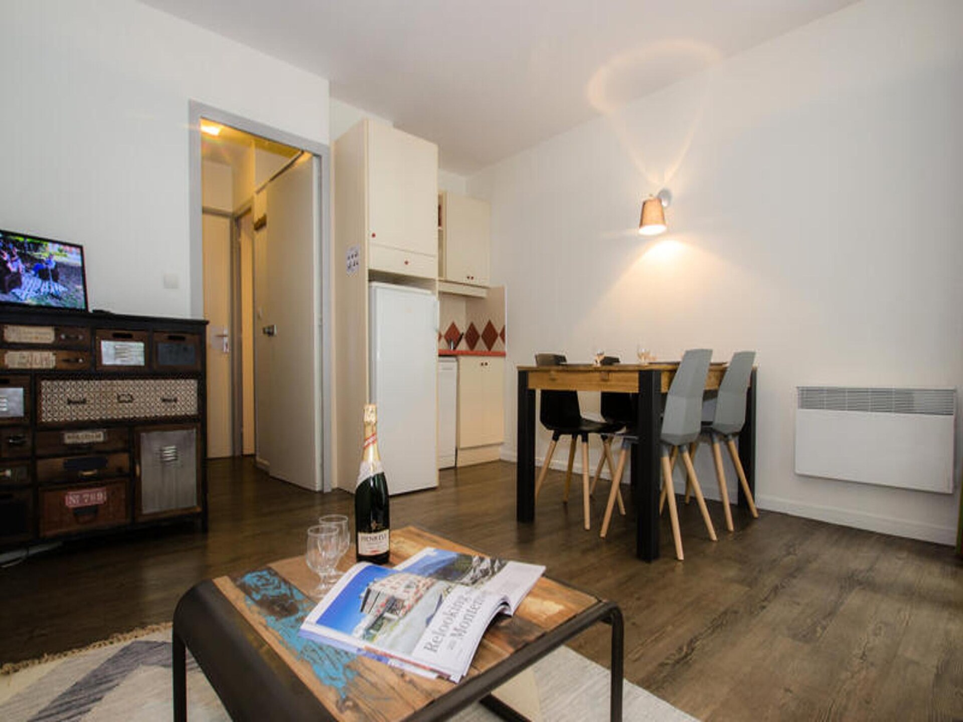 Studio op 5e verdieping met Mont-Blanc uitzicht, vlakbij skibus - foto 15