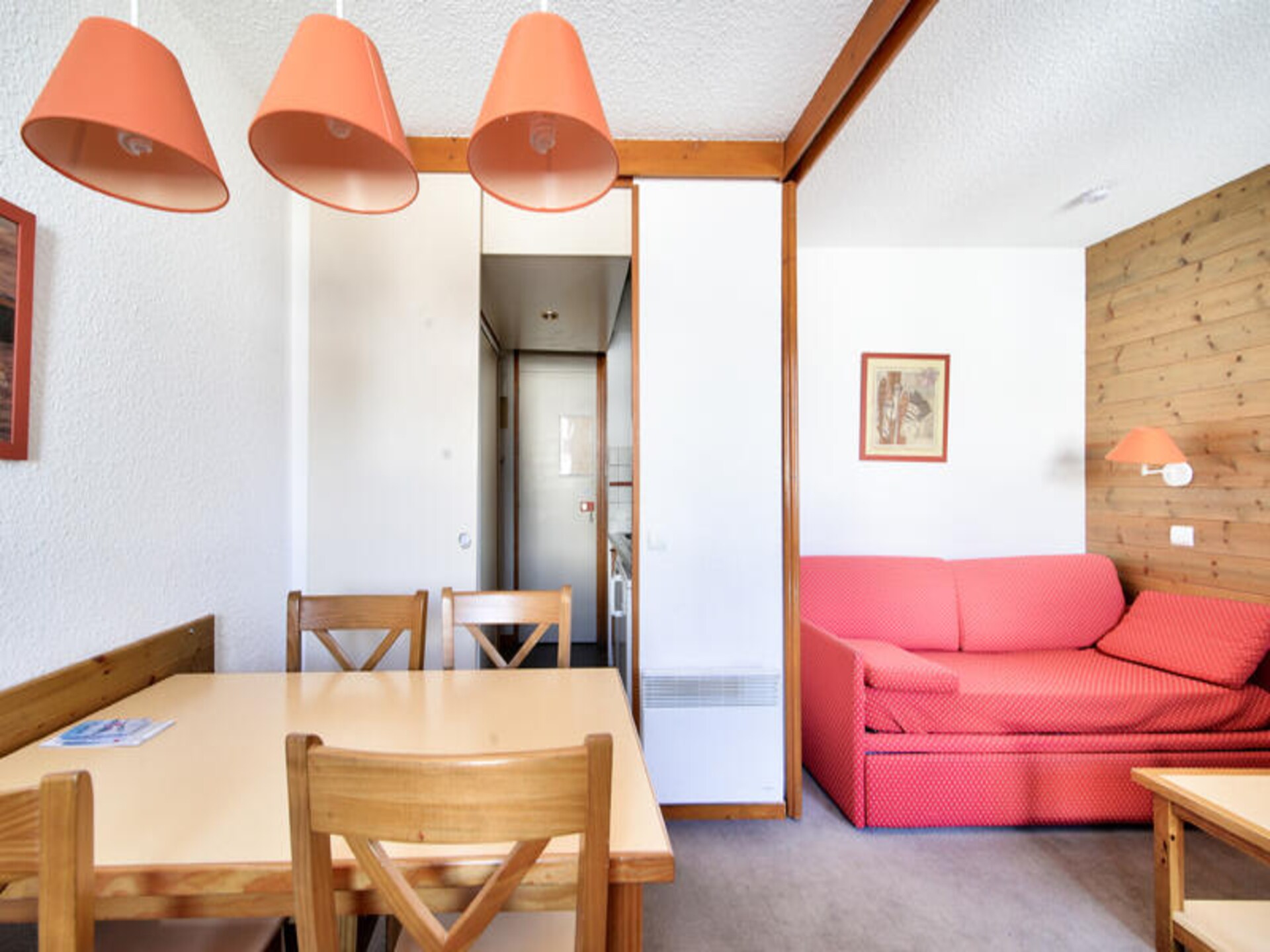 Knus bergappartement met skipiste voor de deur in Aime La Plagne - foto 12