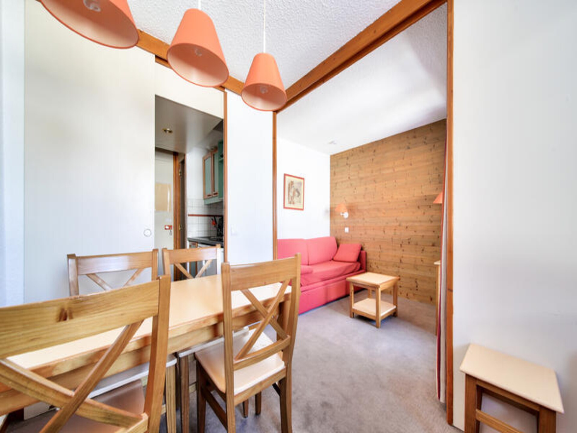 Knus bergappartement met skipiste voor de deur in Aime La Plagne - foto 13