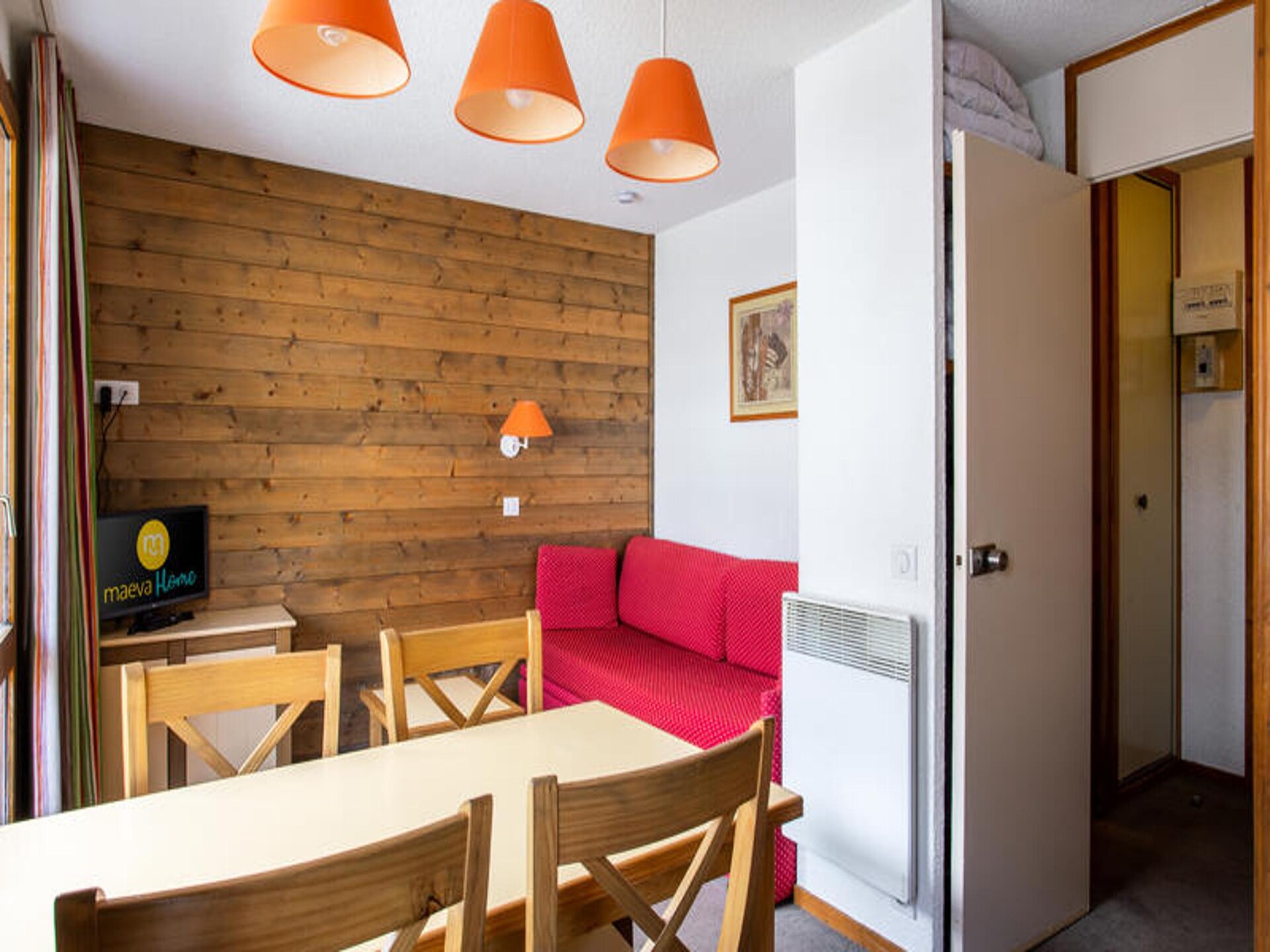 Knus appartement in chaletstijl, midden in het centrum van La Plagne - foto 31
