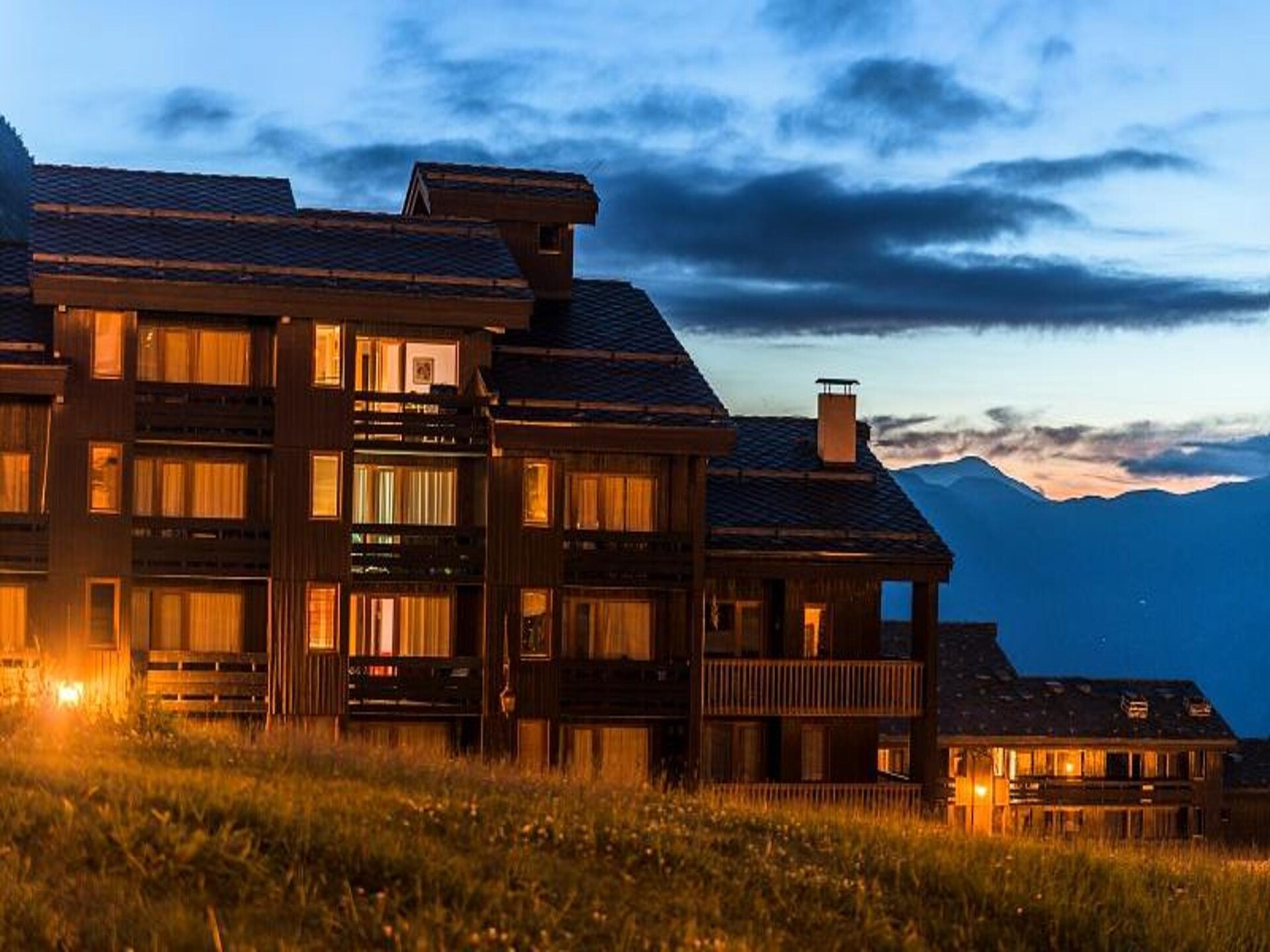 Knus chaletappartement 5p aan de piste in Aime La Plagne met balkon - foto 16