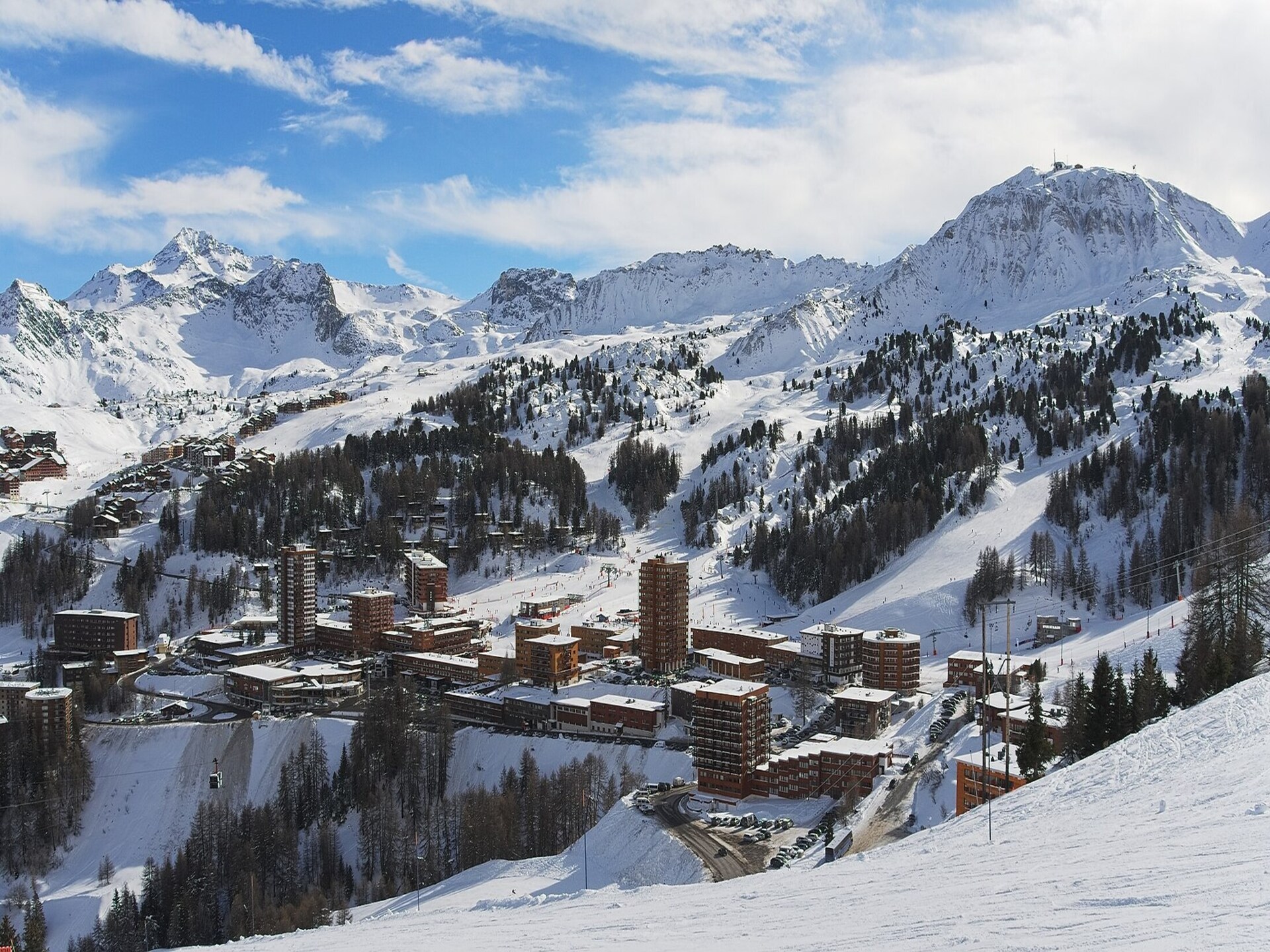 Knus chaletappartement 5p aan de piste in Aime La Plagne met balkon - foto 25