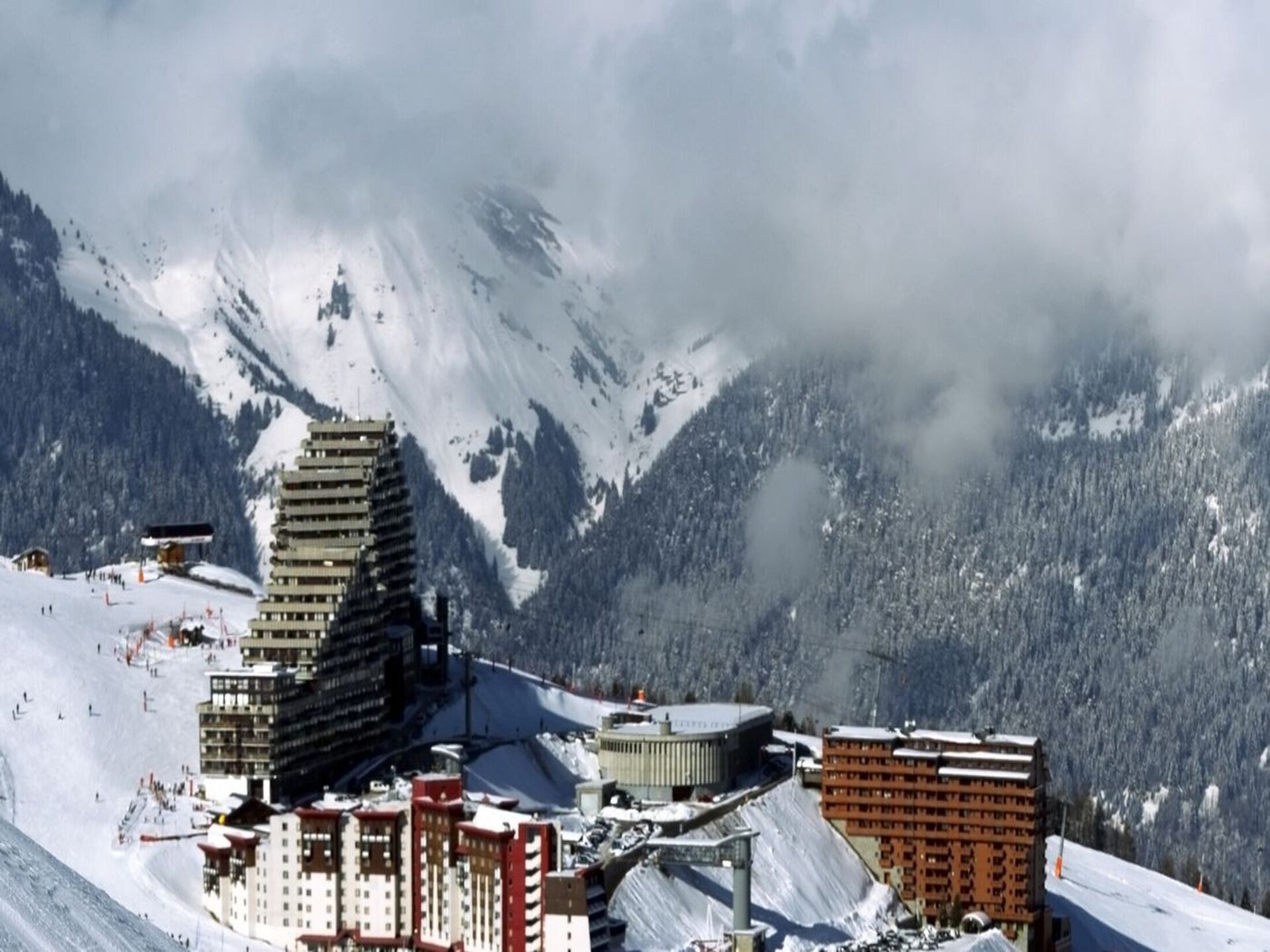 Knus chaletappartement 5p aan de piste in Aime La Plagne met balkon - foto 23