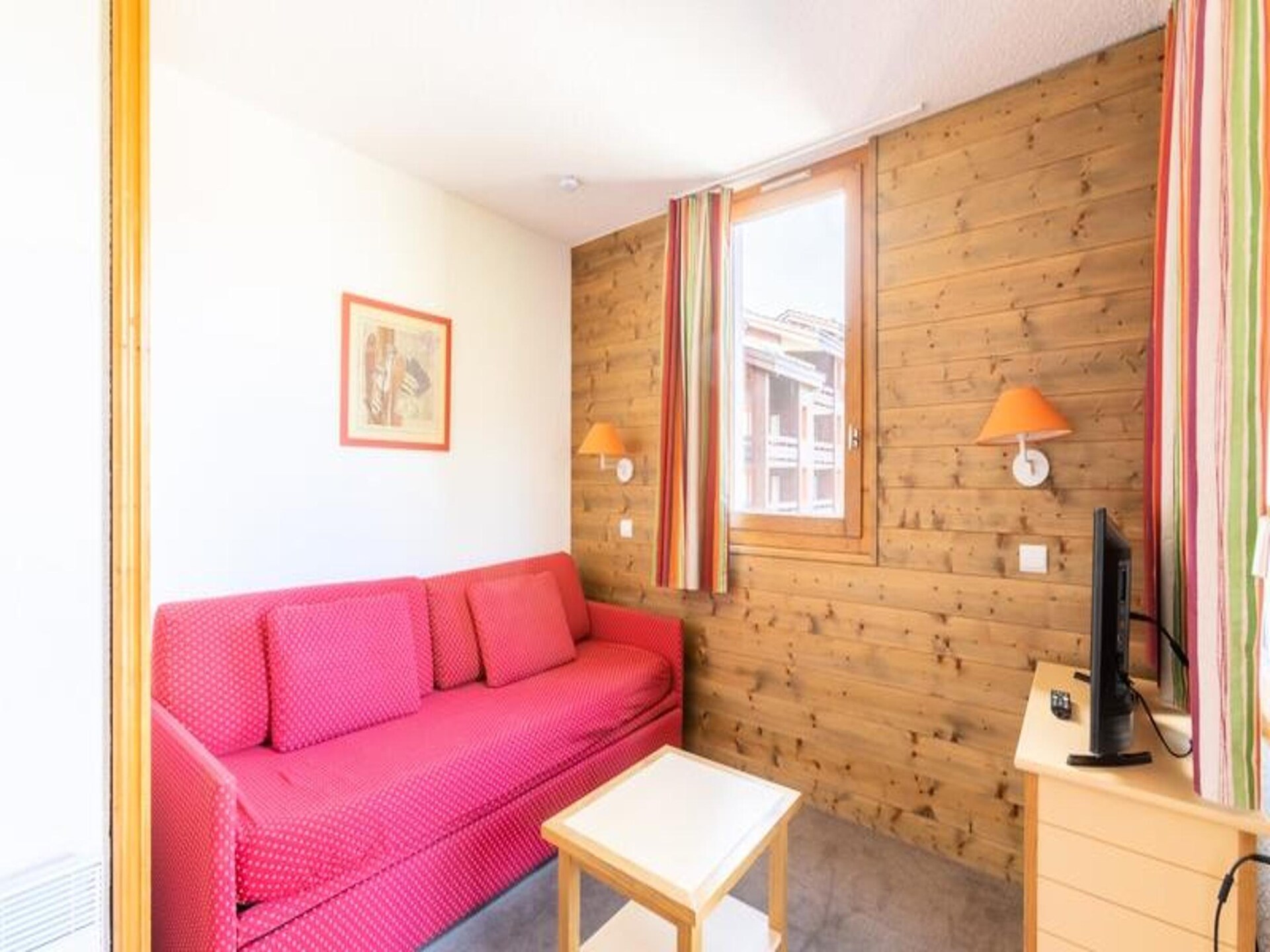 Studio aan de piste in Aime La Plagne met balkon en uitzicht op de vallei - foto 26