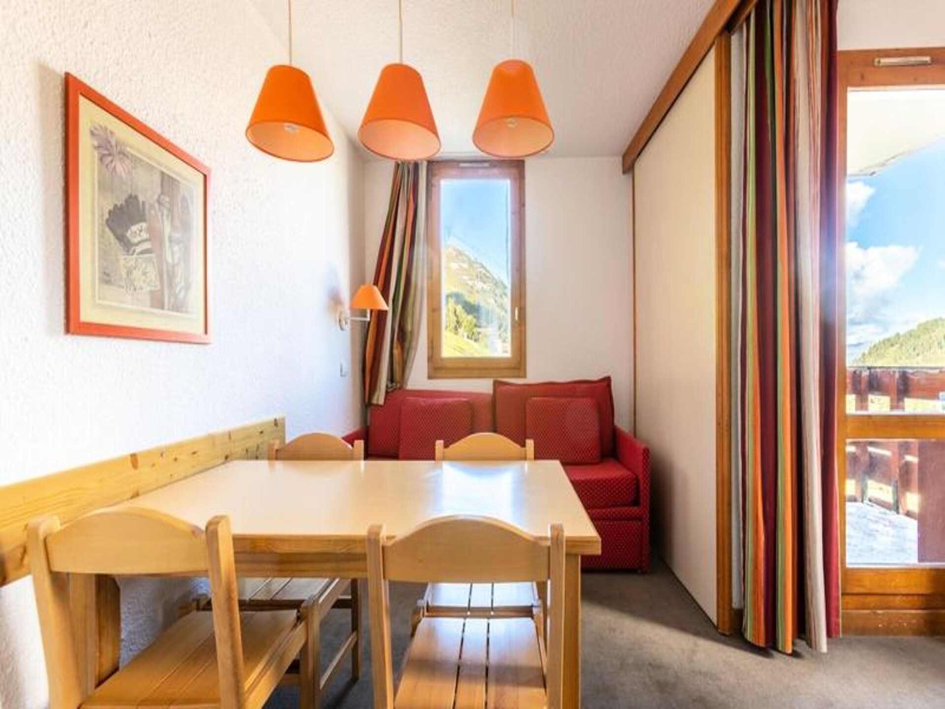 Studio aan de piste in Aime La Plagne met balkon en uitzicht op de vallei - foto 36