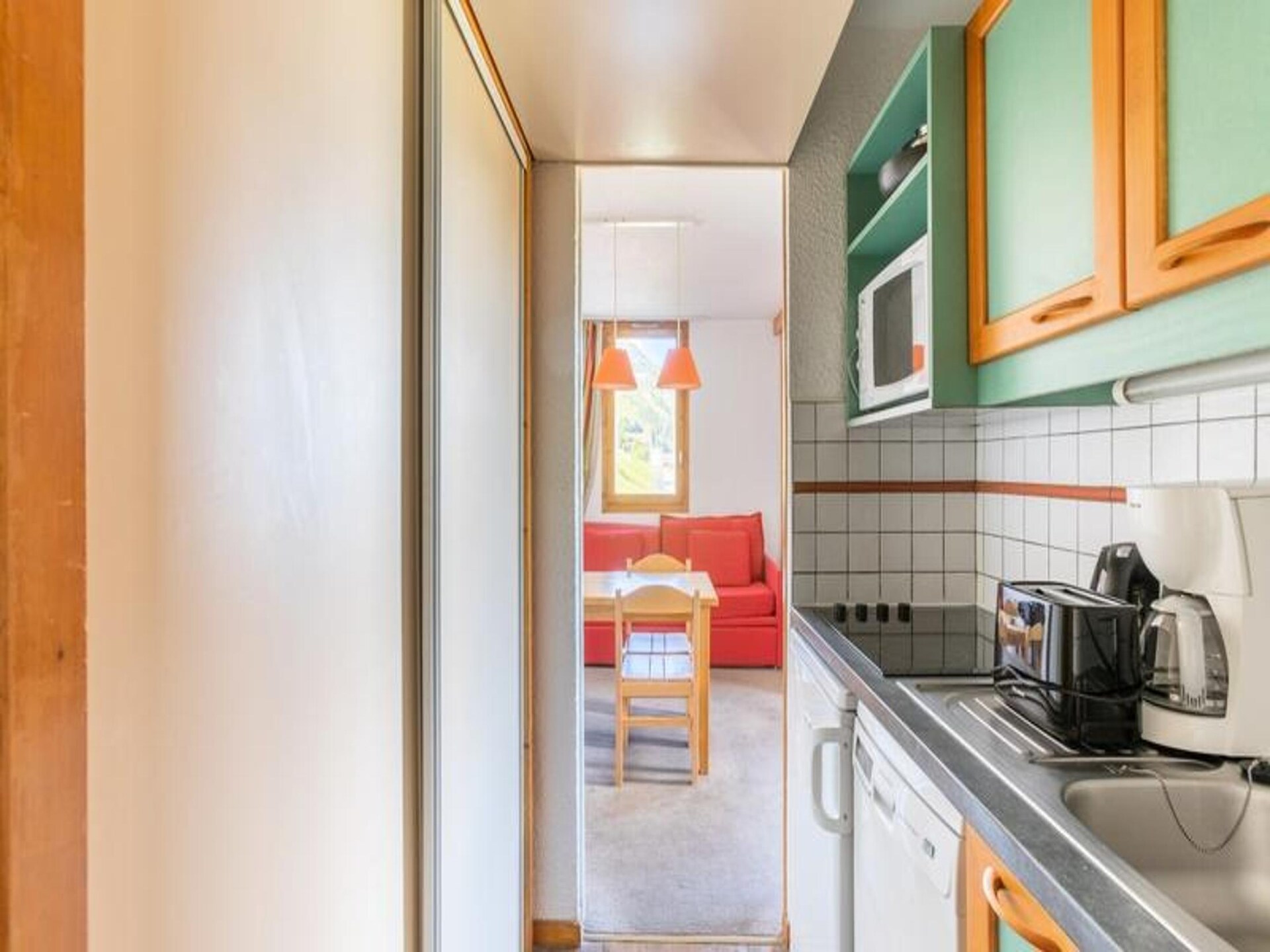 Studio aan de piste in Aime La Plagne met balkon en uitzicht op de vallei - foto 14