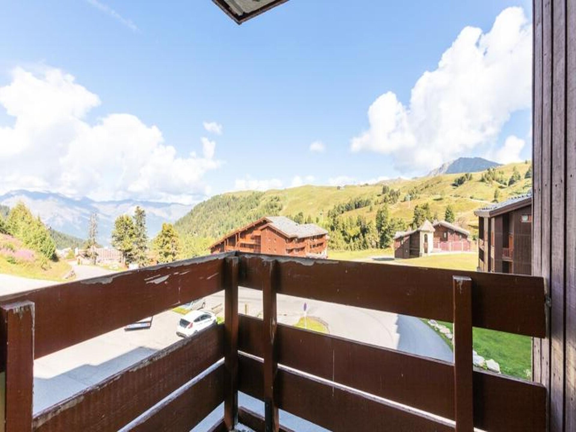 Studio aan de piste in Aime La Plagne met balkon en uitzicht op de vallei - foto 17