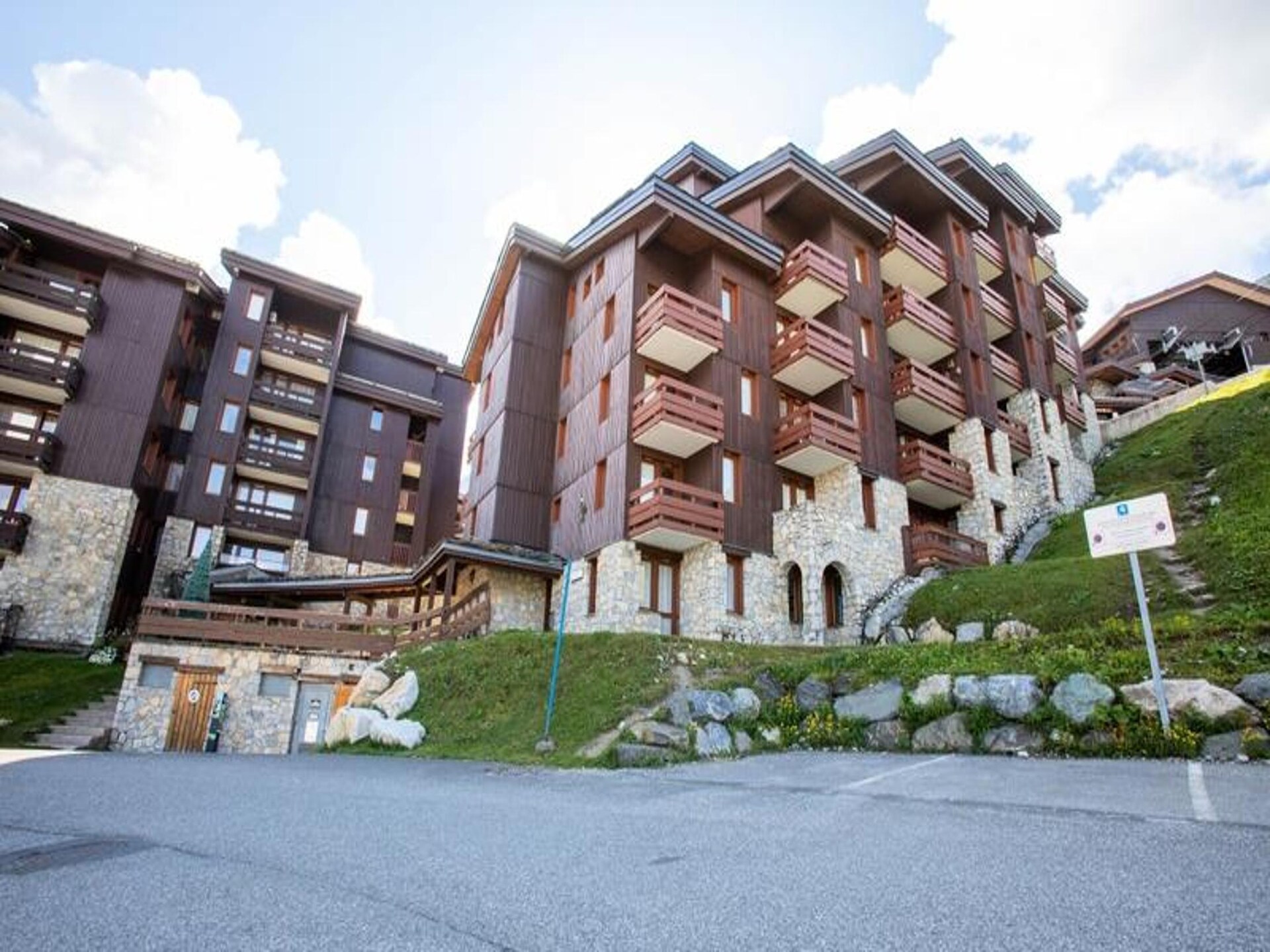 Studio aan de piste in Aime La Plagne met balkon en uitzicht op de vallei - foto 24