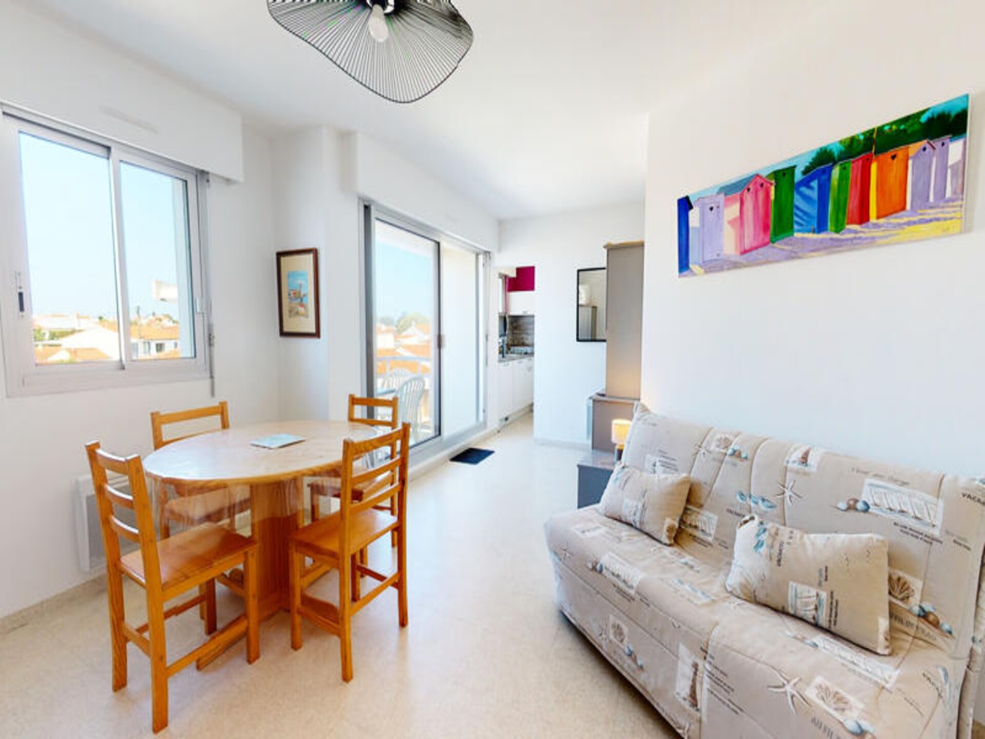 Appartement met balkon en zeezicht bij de Joséphine-toren - foto 2
