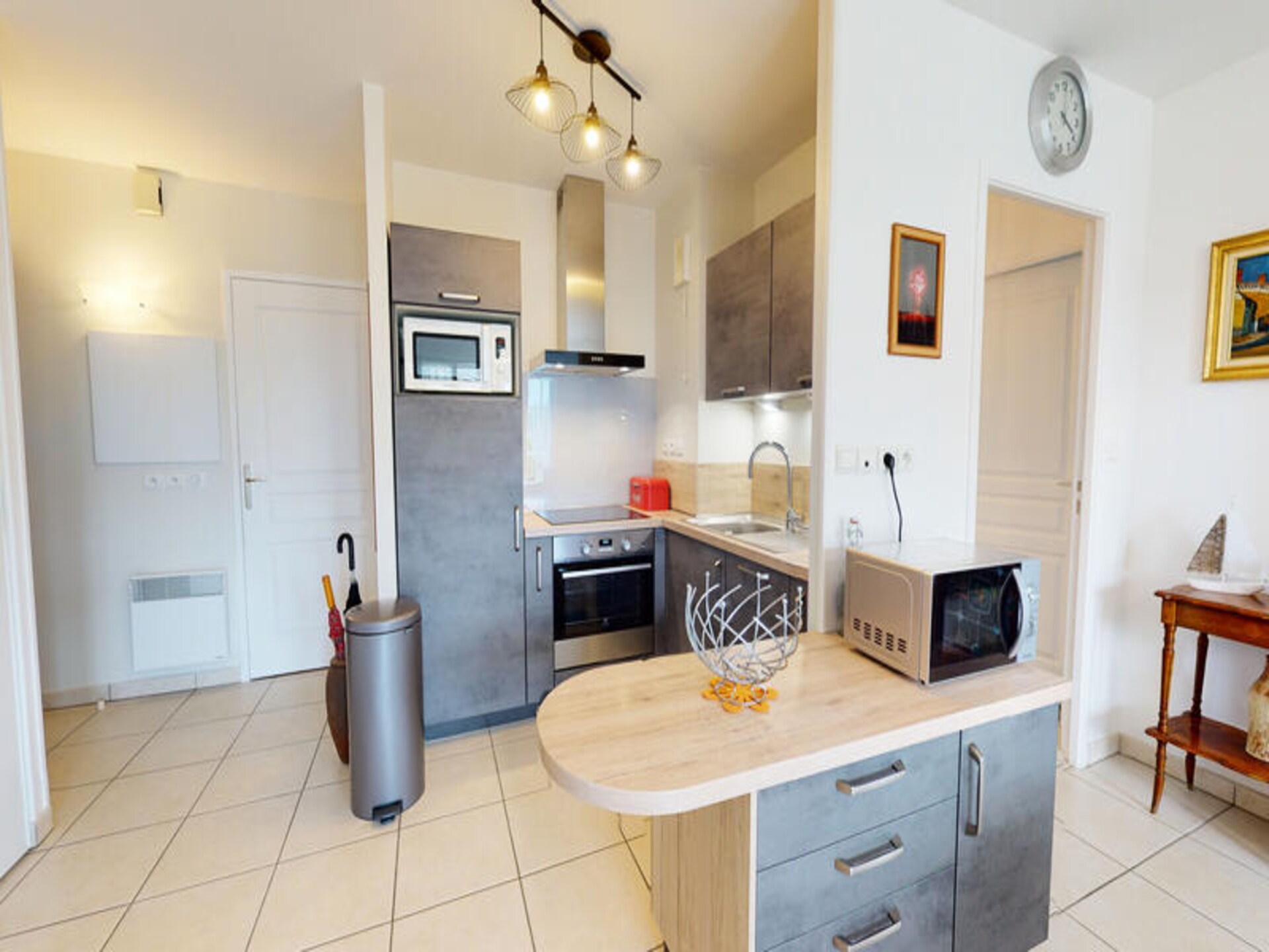 Licht appartement op 100 meter van strand in Saint-Gilles-Croix-de-Vie - foto 16