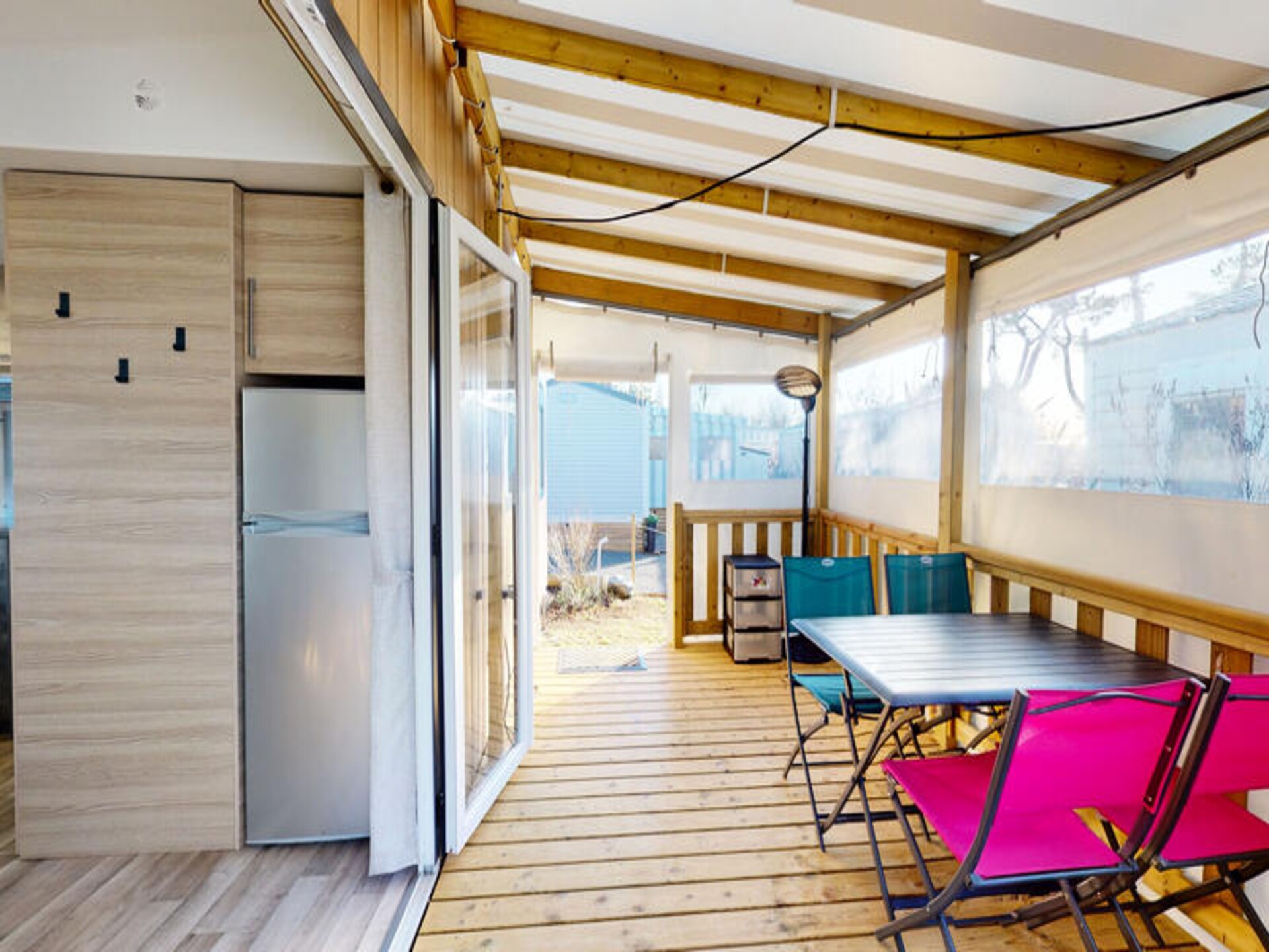 Luxe stacaravan voor 6 personen met zwembad, op 1,5 km van het strand - foto 36