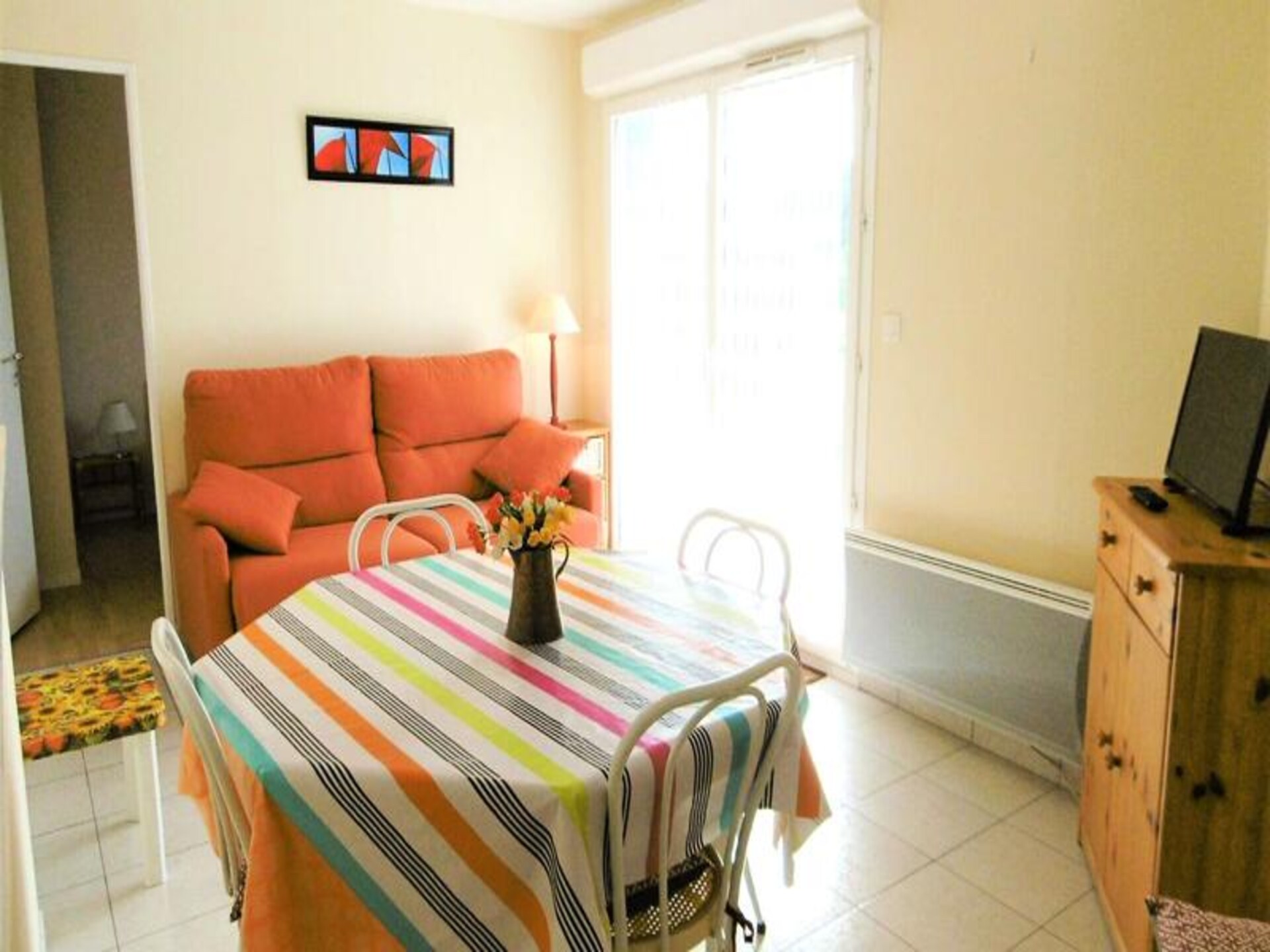 Knus appartement op de begane grond nabij centrum Sarzeau en stranden - foto 4