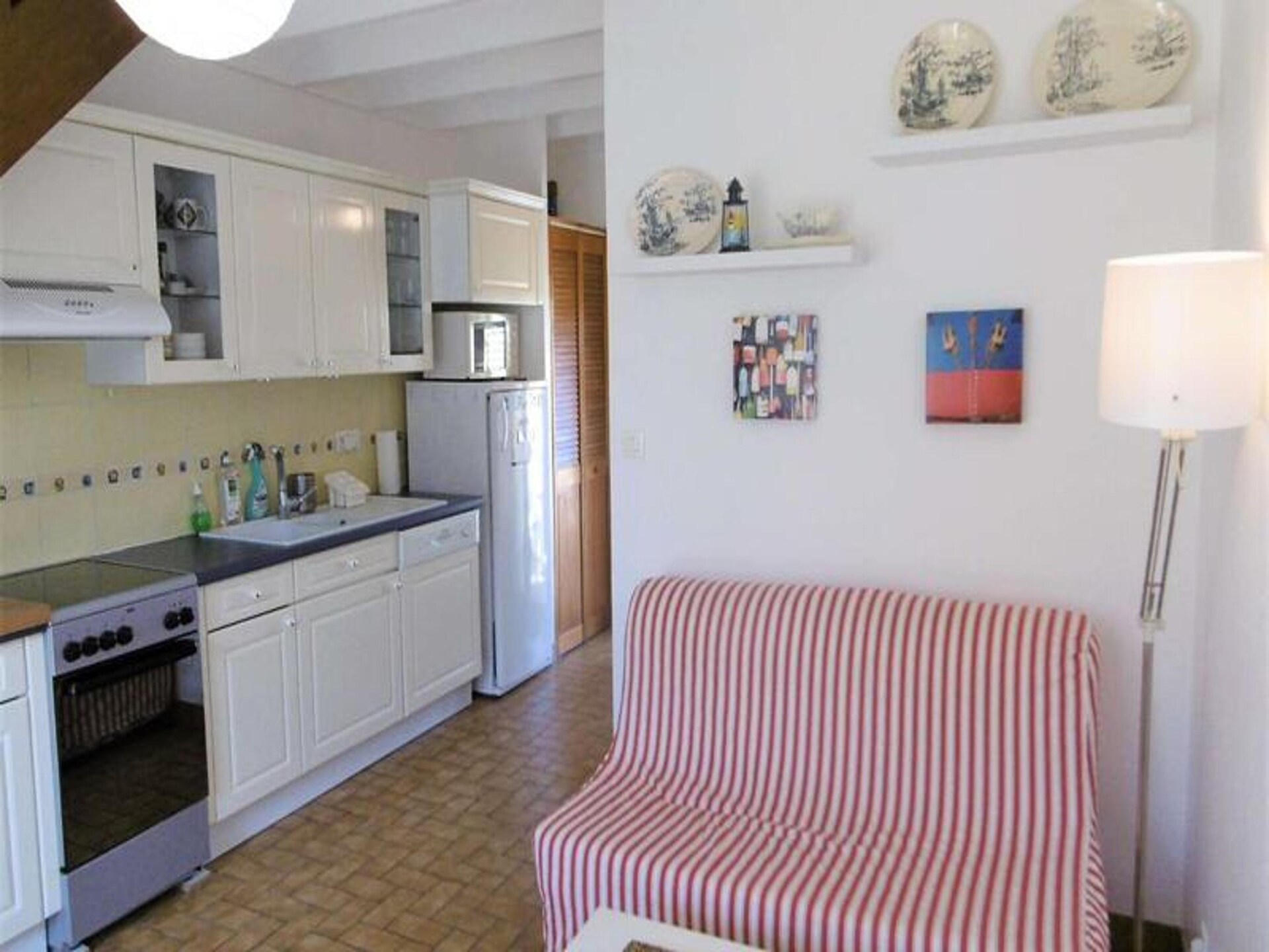 Knus appartement voor 5 bij het strand van Sarzeau met tuin - foto 24