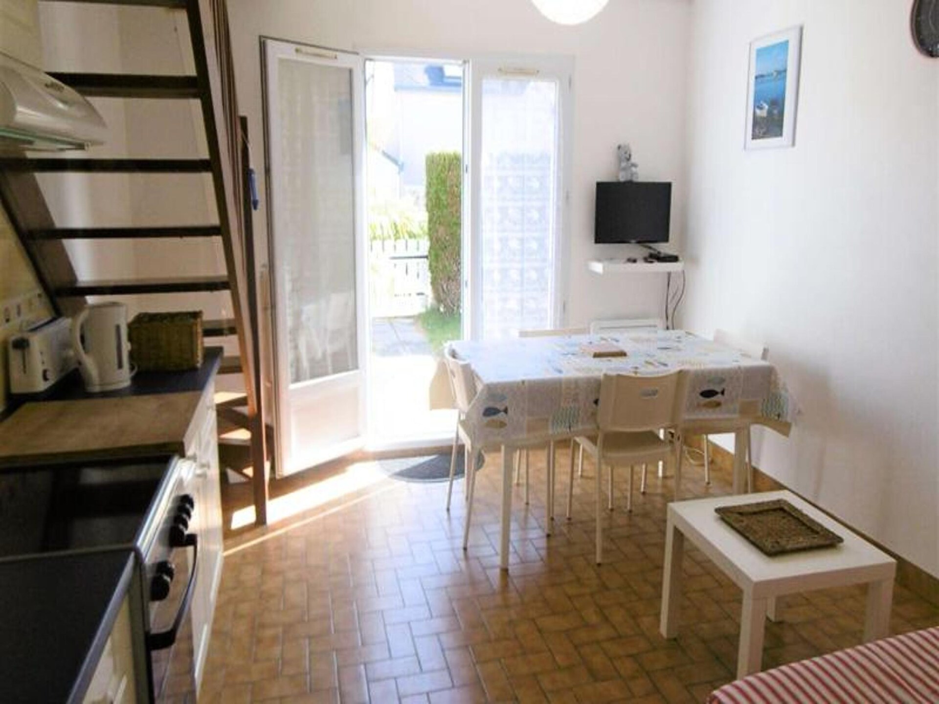 Knus appartement voor 5 bij het strand van Sarzeau met tuin - foto 8