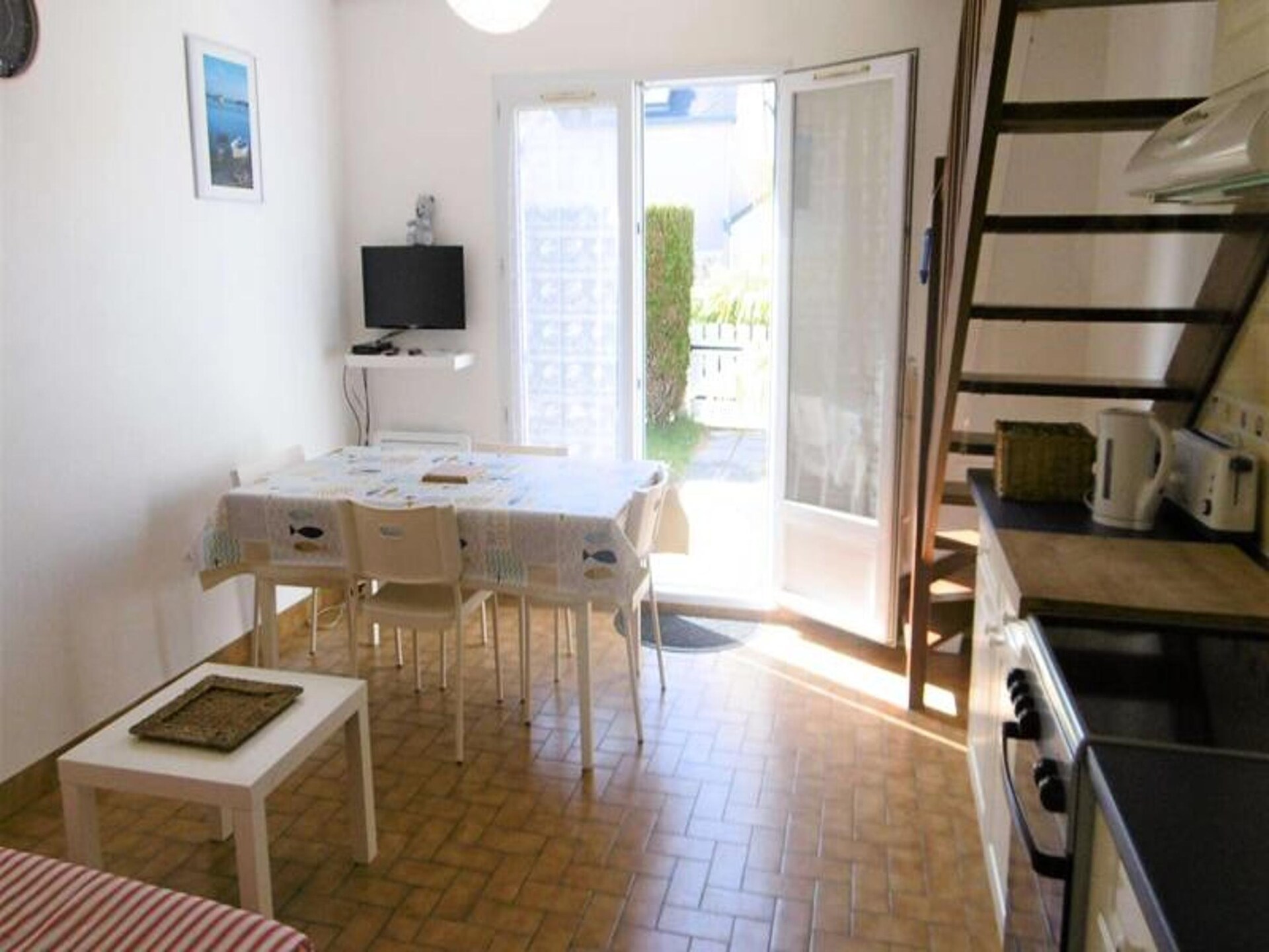 Knus appartement voor 5 bij het strand van Sarzeau met tuin - foto 23