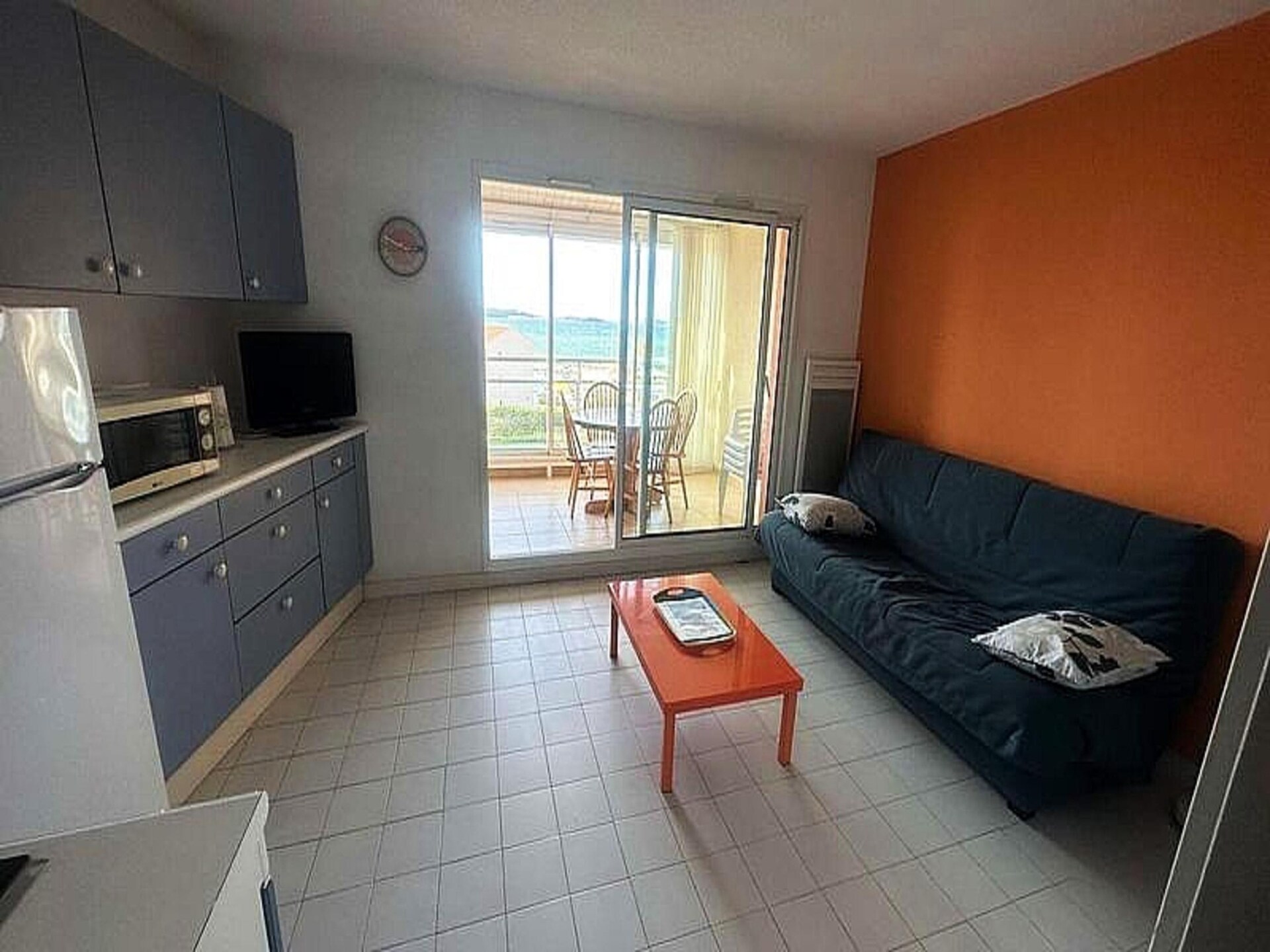 Appartement aan zee bij de haven van Coudoulière met zwembad - foto 10