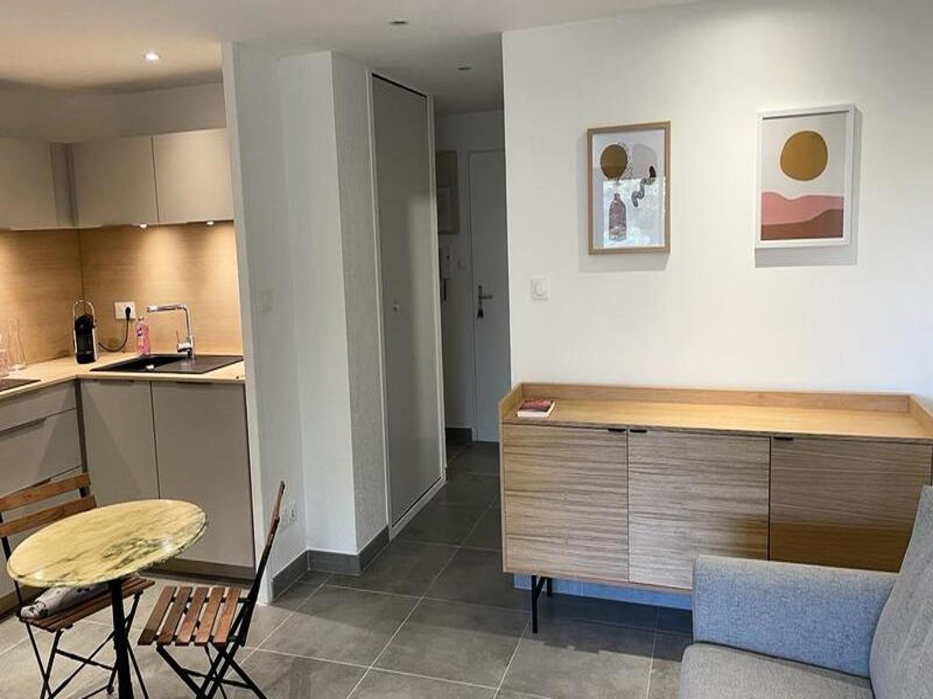 Licht appartement op loopafstand van strand in Six Fours les Plages - foto 13
