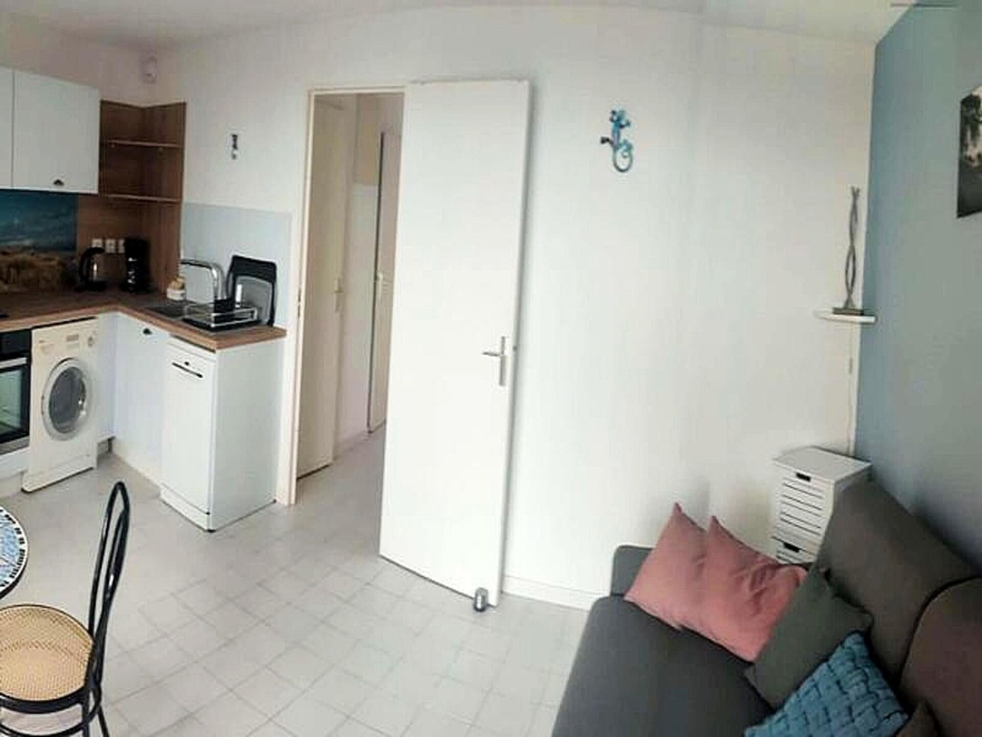 Appartement aan zee in Six Fours met uitzicht op de haven van Coudoulière - foto 14