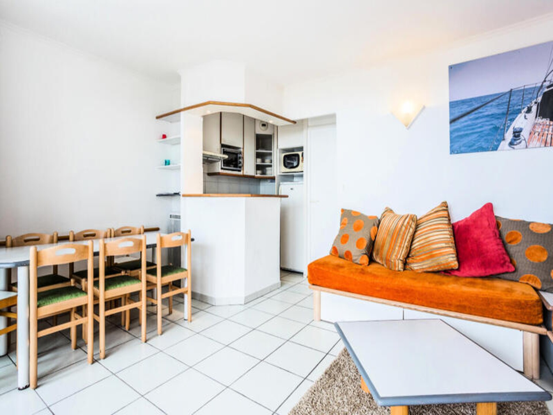 Ruim appartement voor 7 personen in Cap Esterel, vlakbij zee en stranden - foto 7