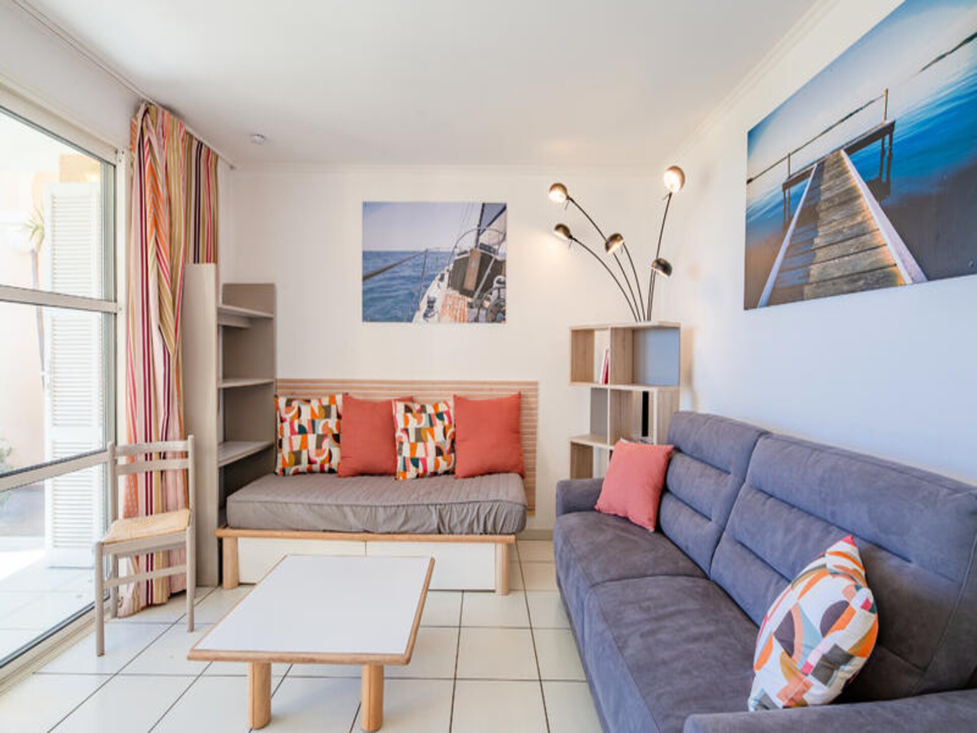 Appartement met zeezicht en terras nabij Dramont Beach, Saint-Raphaël - foto 14