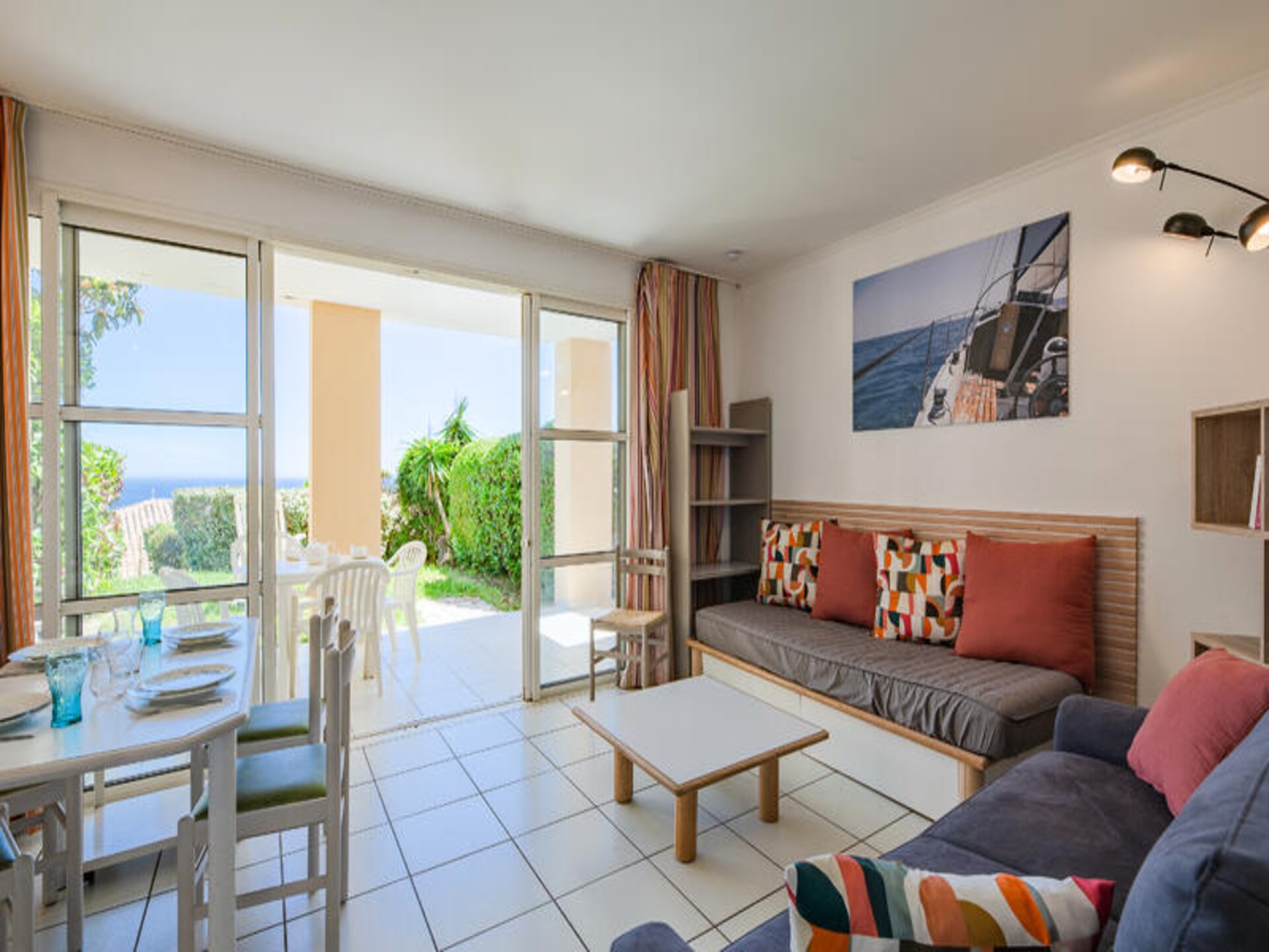 Appartement met zeezicht en terras nabij Dramont Beach, Saint-Raphaël - foto 17