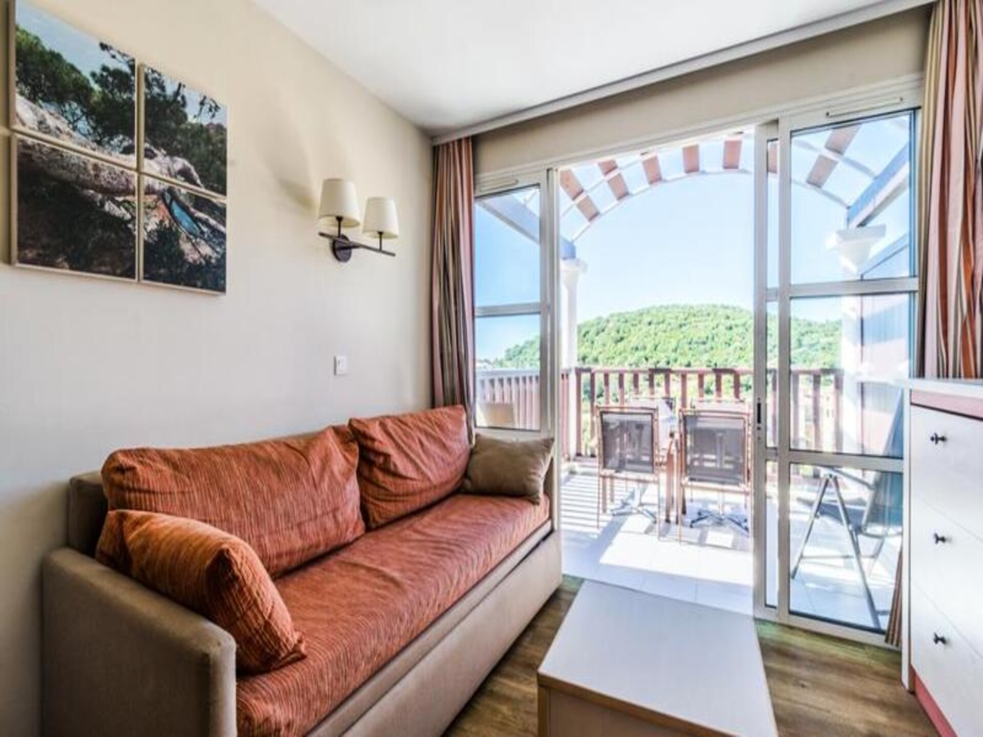 Licht hoekappartement met zeezicht en terras nabij Agay Bay - foto 16