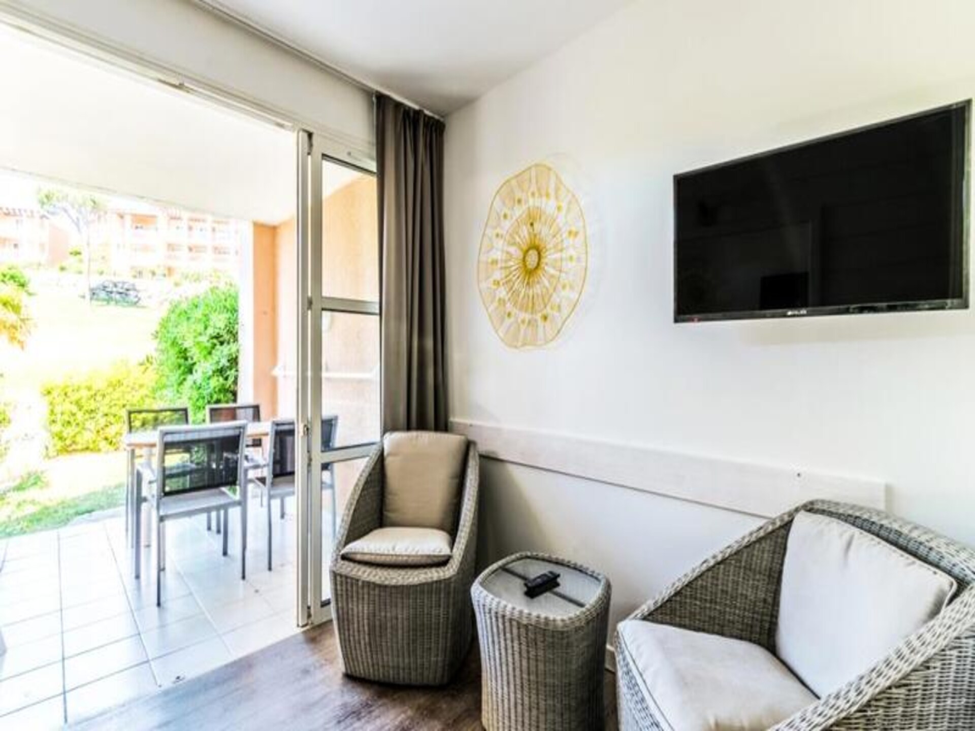 Knus appartement voor 5 aan de Côte d'Azur met tuinzicht en golfbaan - foto 16