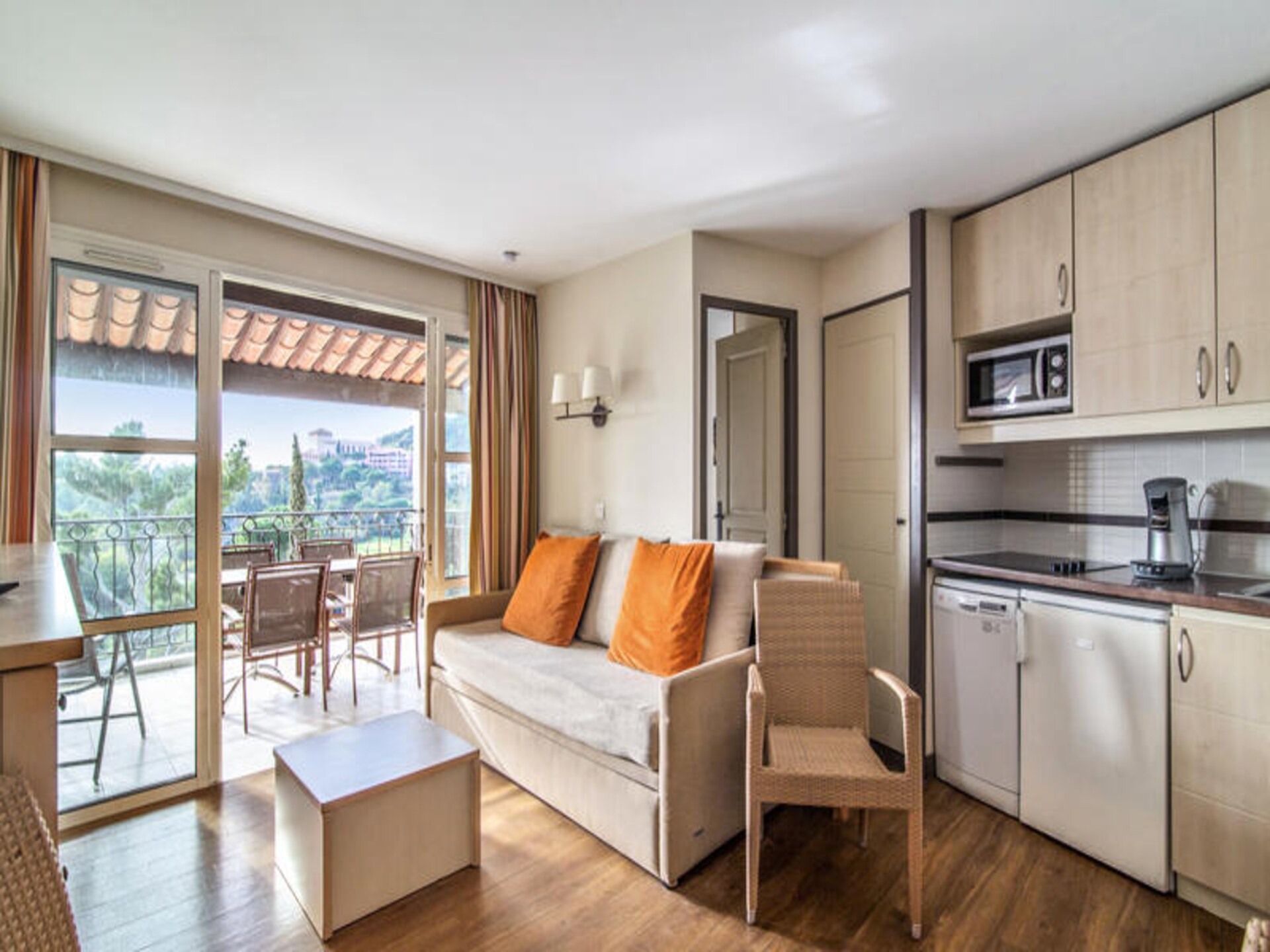 Knus appartement voor 5 bij zee met tuin, op 1 km van strand Saint-Raphaël - foto 14