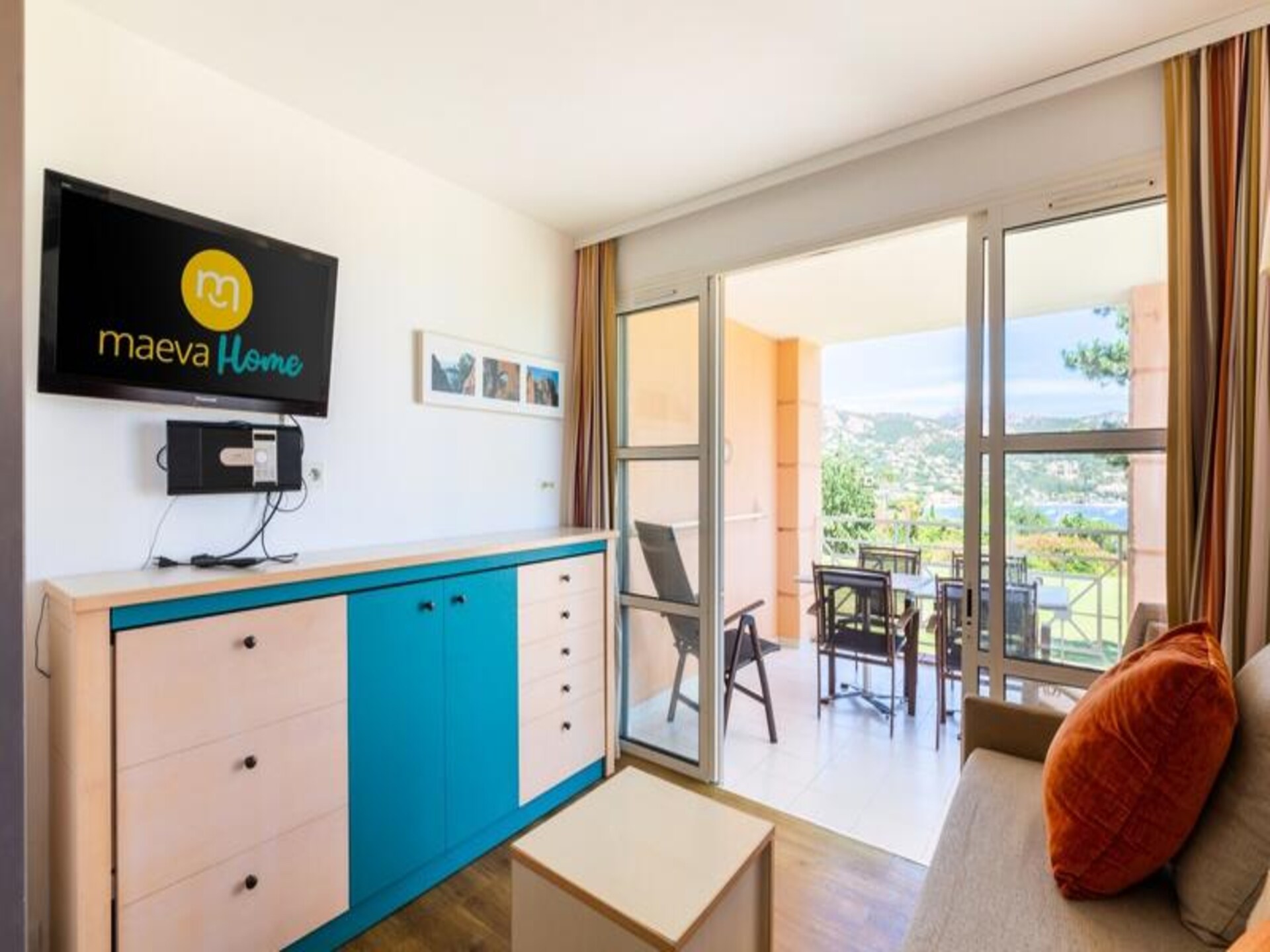 Licht appartement met airco, terras & zeezicht nabij strand Saint-Raphaël - foto 17