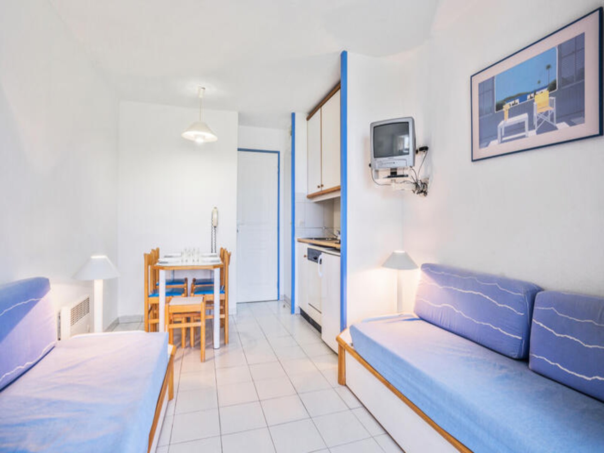 Knus appartement in Cap Esterel met bergzicht, op 1 km van strand - foto 15