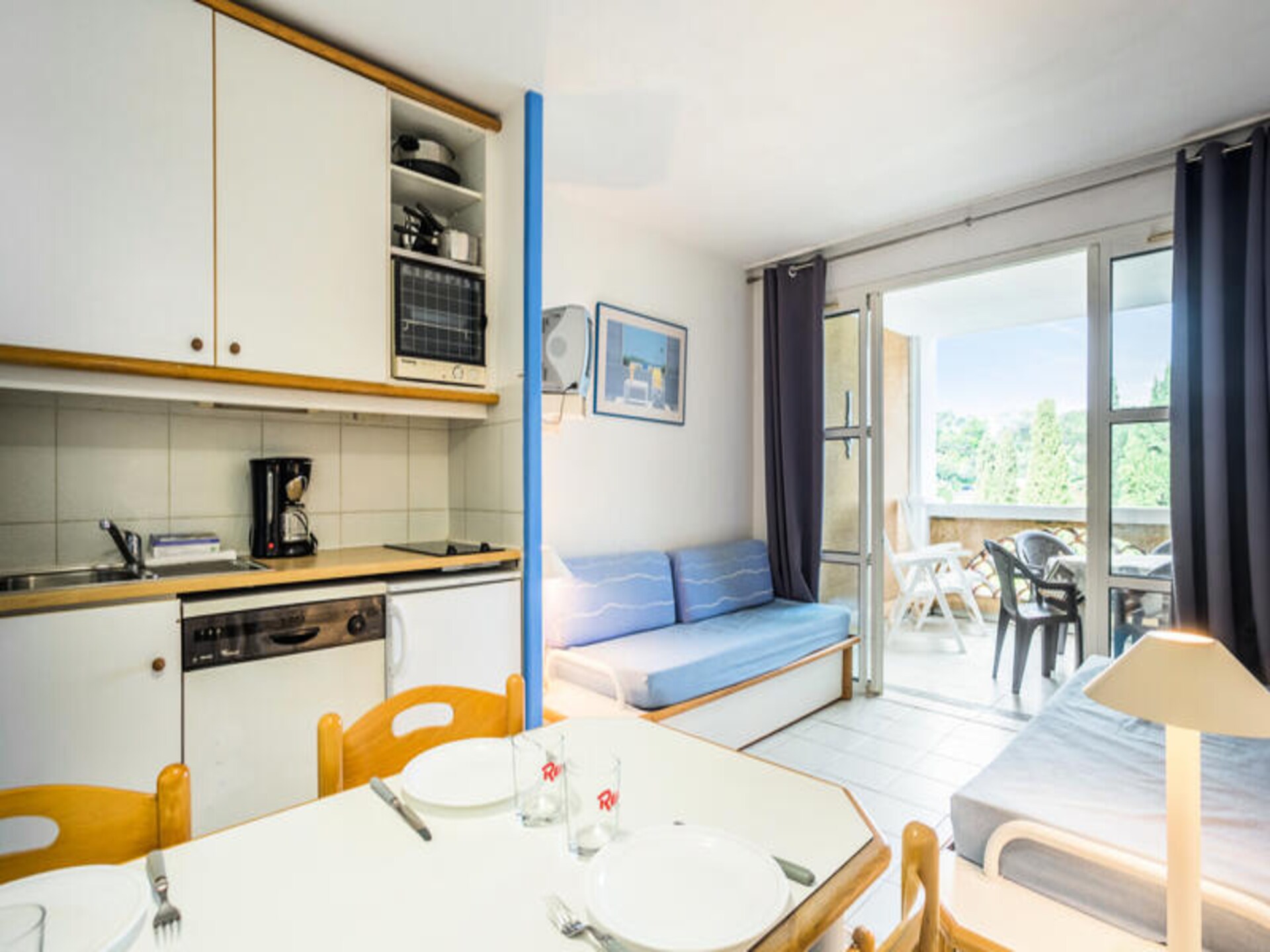 Knus appartement in Cap Esterel met bergzicht, op 1 km van strand - foto 16