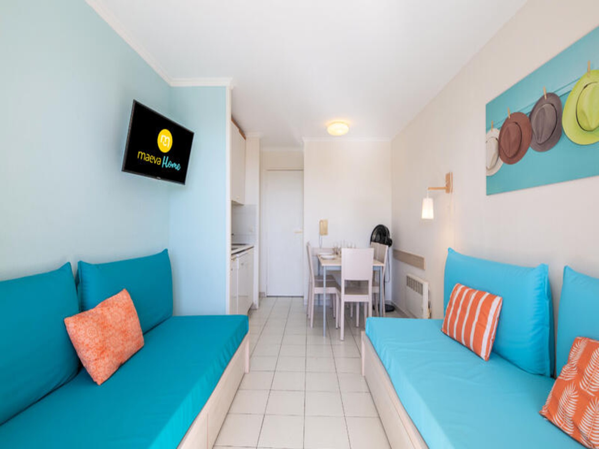 Knus appartement op de golfbaan, 500m van zee in Saint-Raphaël - foto 14