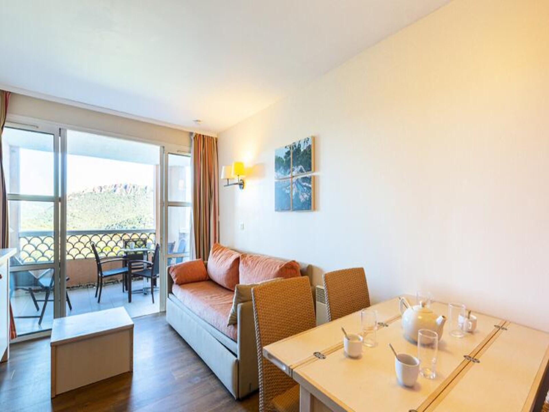 Knus appartement in Cap Esterel met tuin en uitzicht op de bergen - foto 17