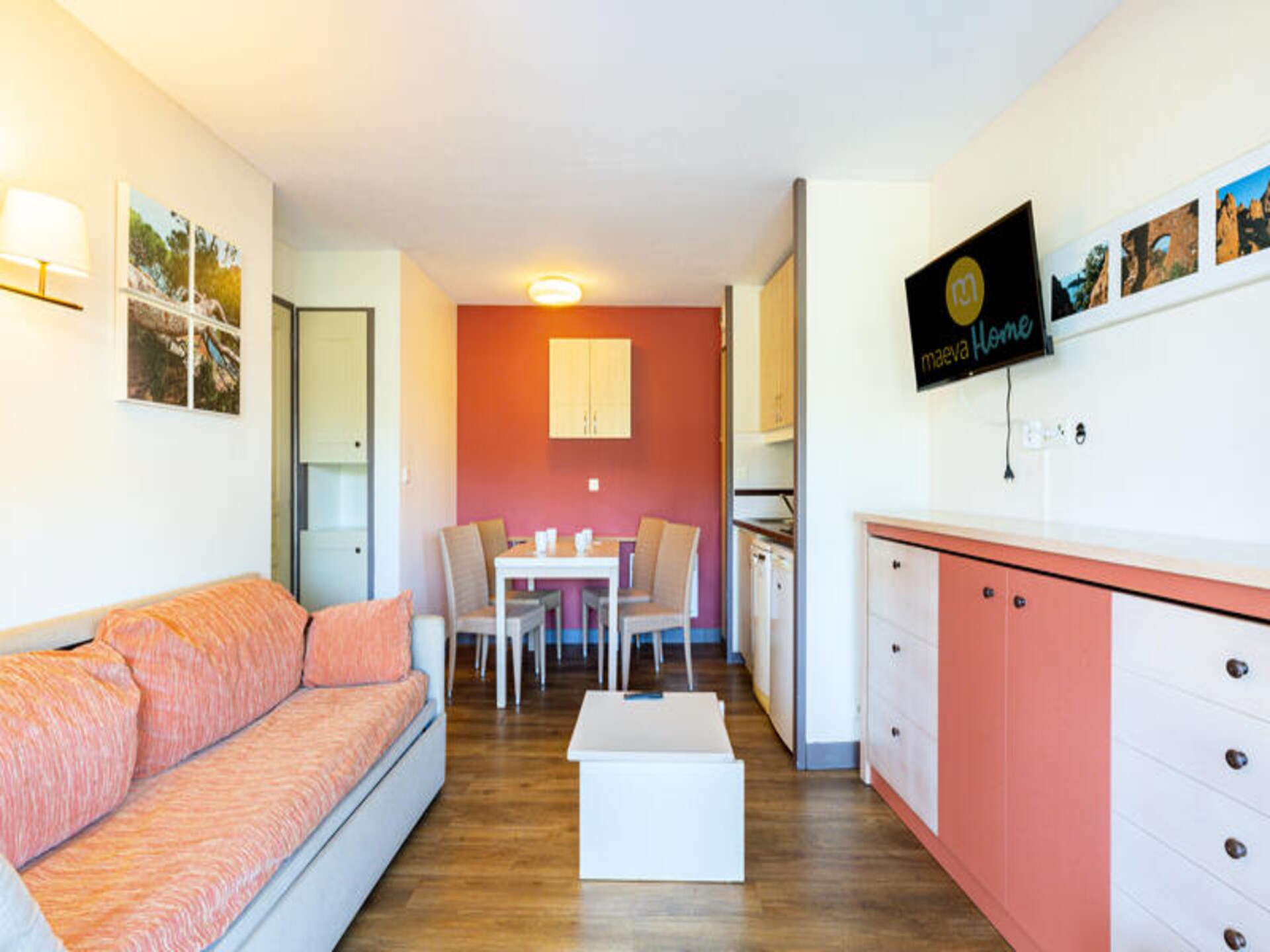 Knus appartement in Cap Esterel met overdekt terras en uitzicht op de bergen - foto 16