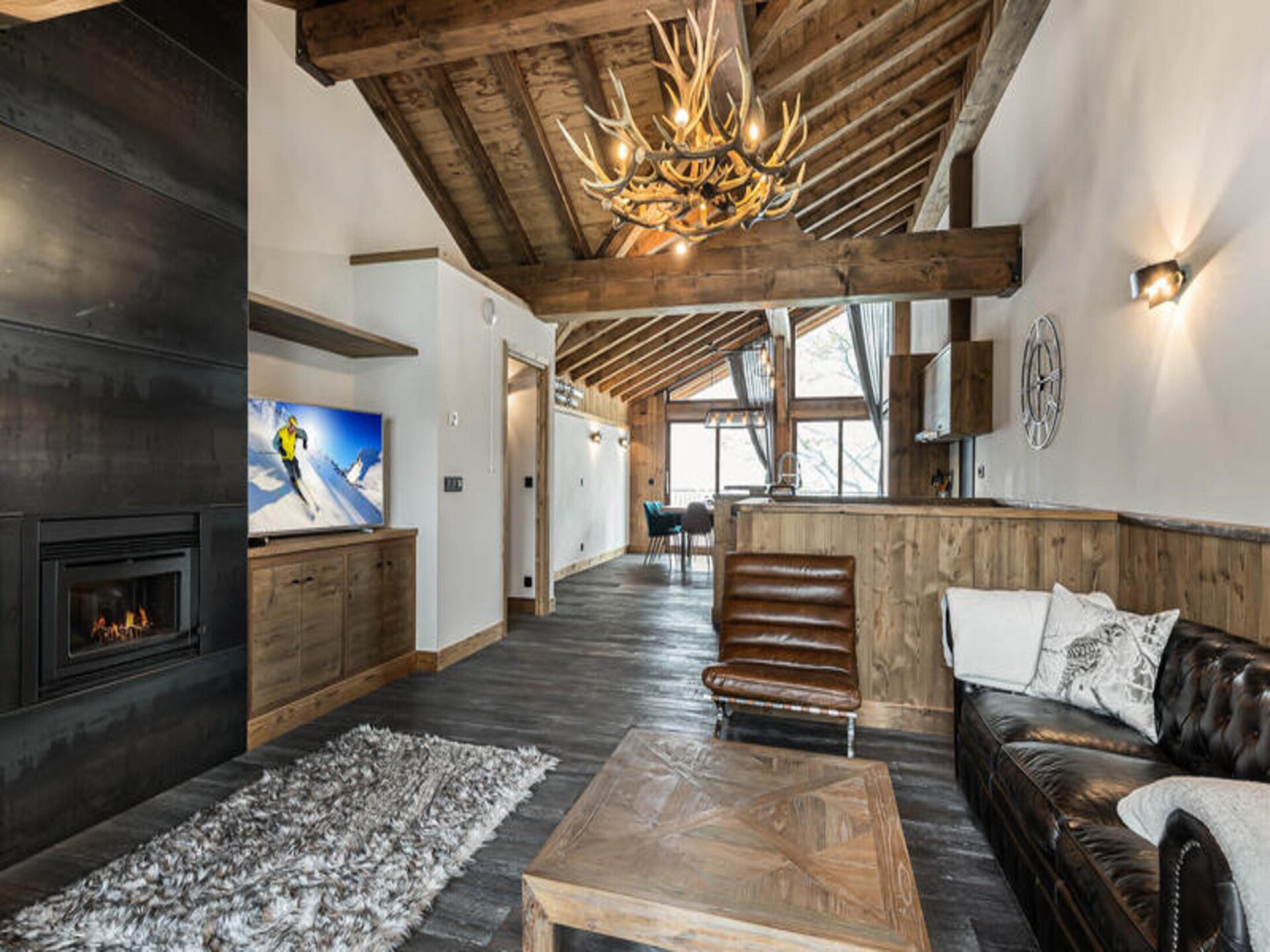 Ruim duplexappartement met hamam op 100m van de piste in Courchevel Le Praz - foto 6