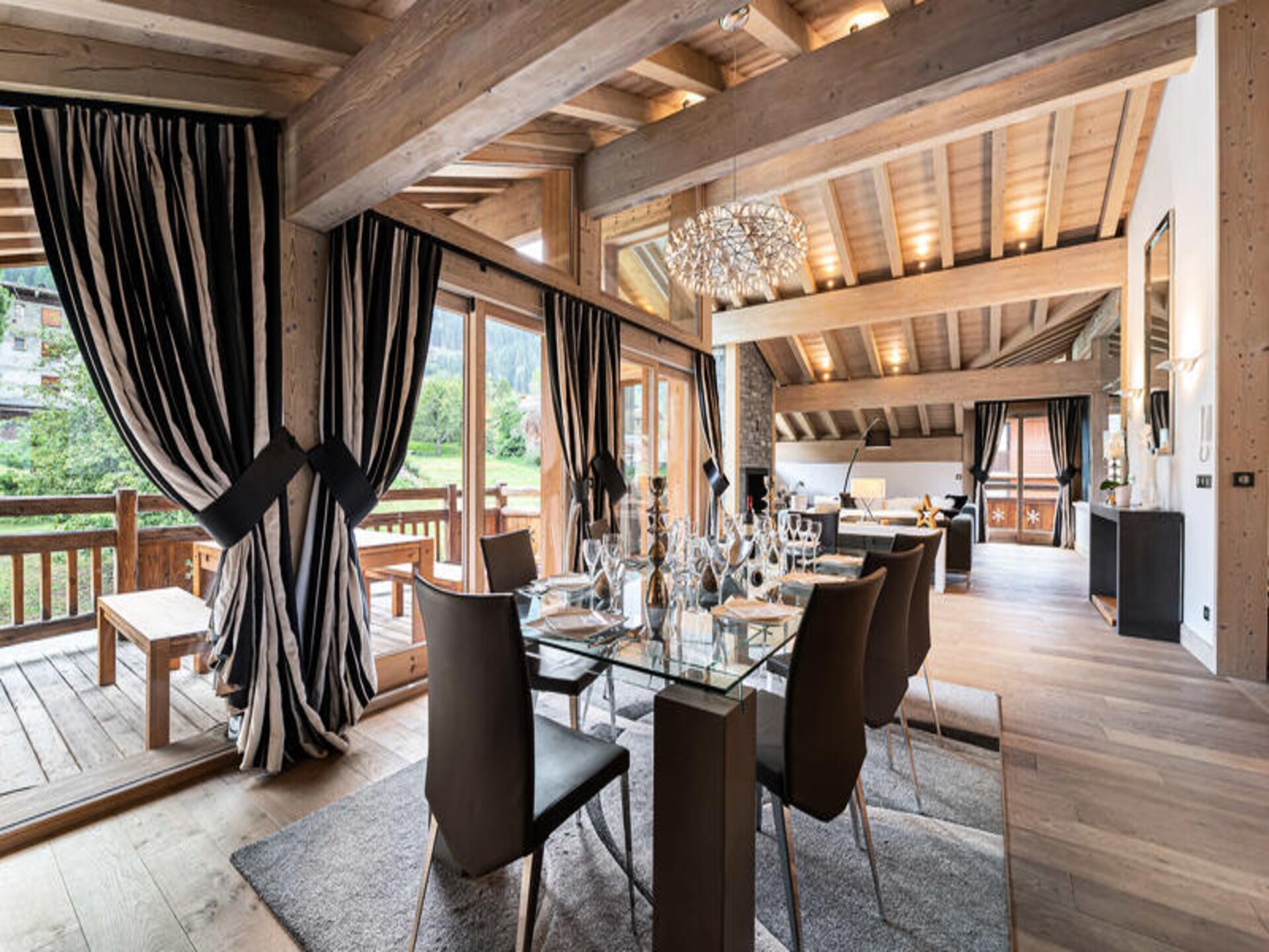 Luxueus 6-slaapkamer chalet met zwembad en sauna in Courchevel Le Praz - foto 5