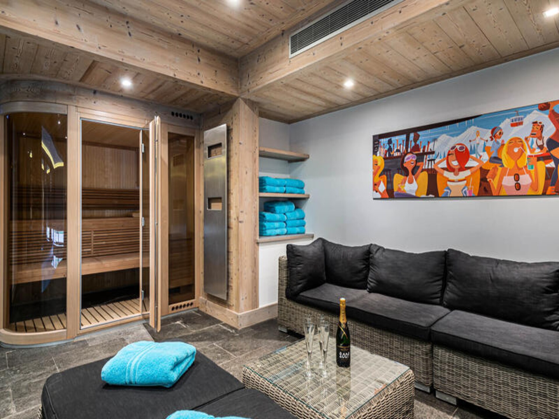 Luxueus 6-slaapkamer chalet met zwembad en sauna in Courchevel Le Praz - foto 8