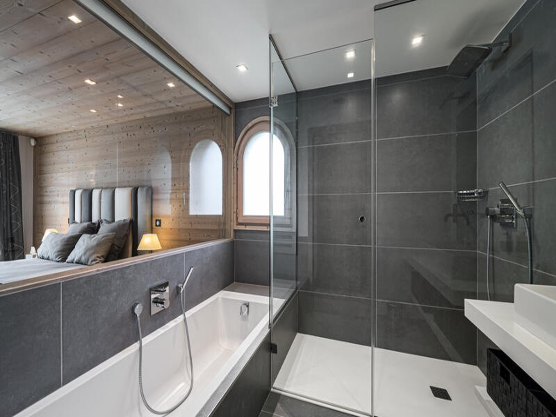 Luxueus 6-slaapkamer chalet met zwembad en sauna in Courchevel Le Praz - foto 12