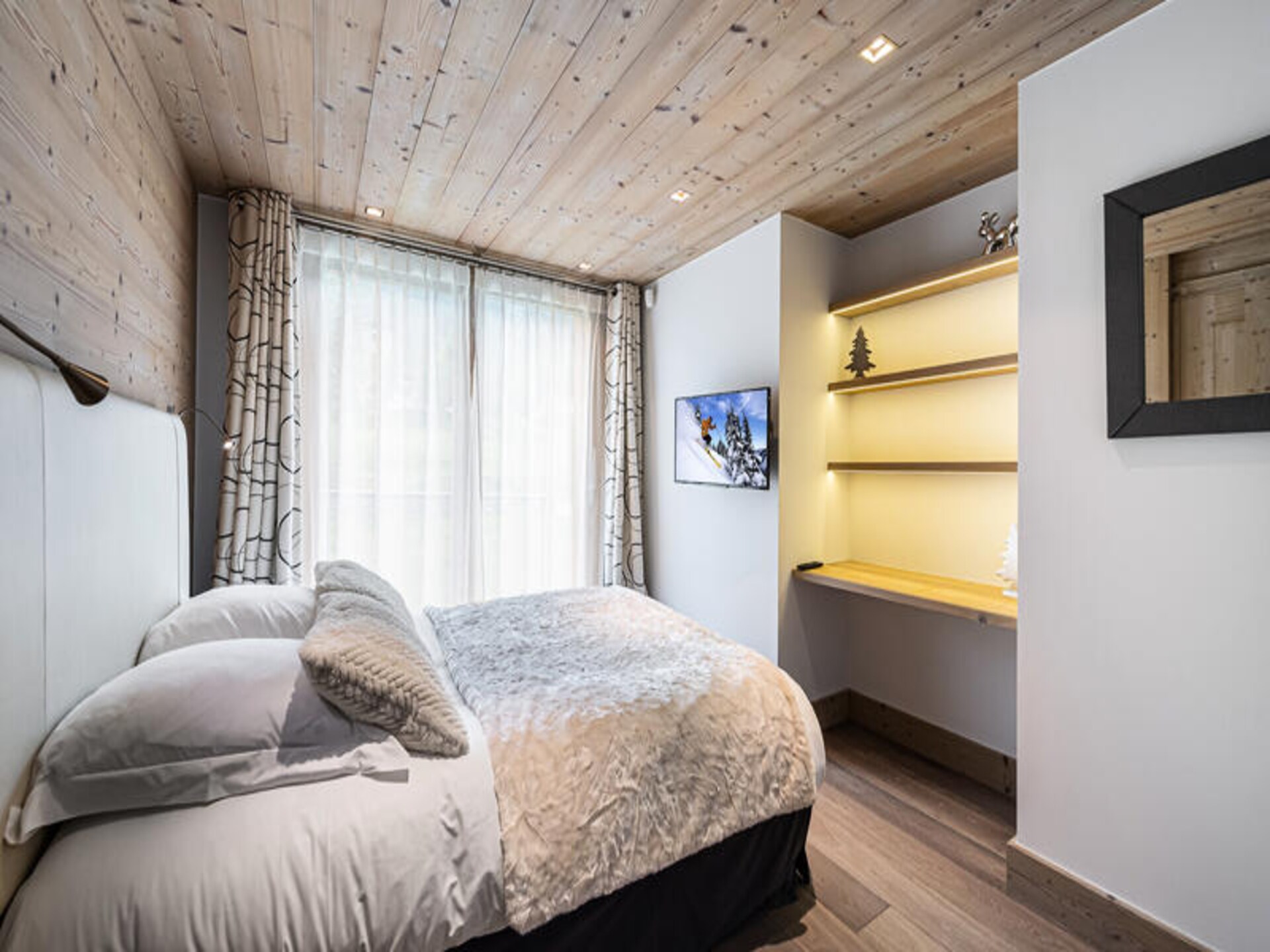 Luxueus 6-slaapkamer chalet met zwembad en sauna in Courchevel Le Praz - foto 13