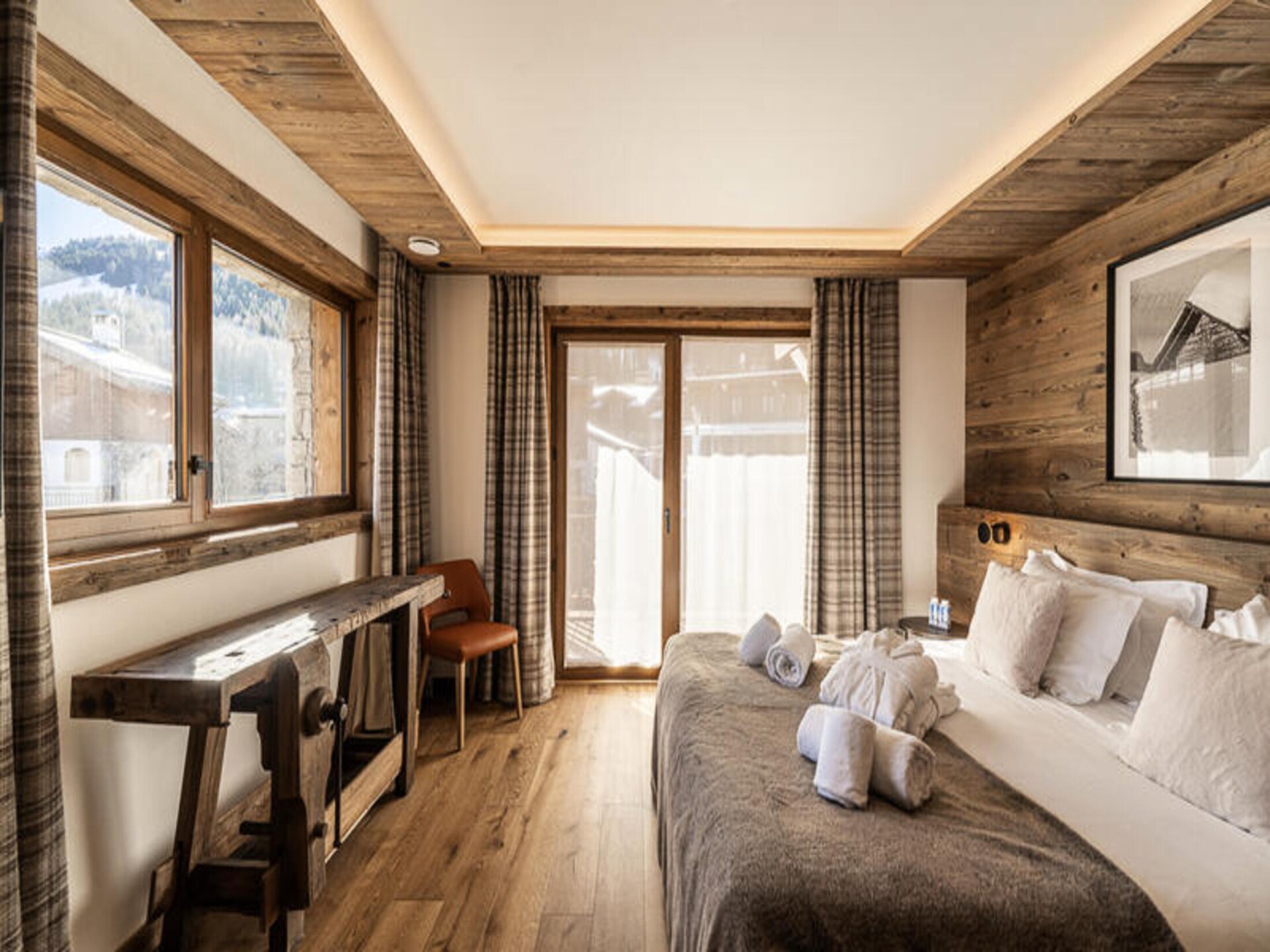 Luxe chalet voor 10 personen met zwembad en sauna in Courchevel - foto 15