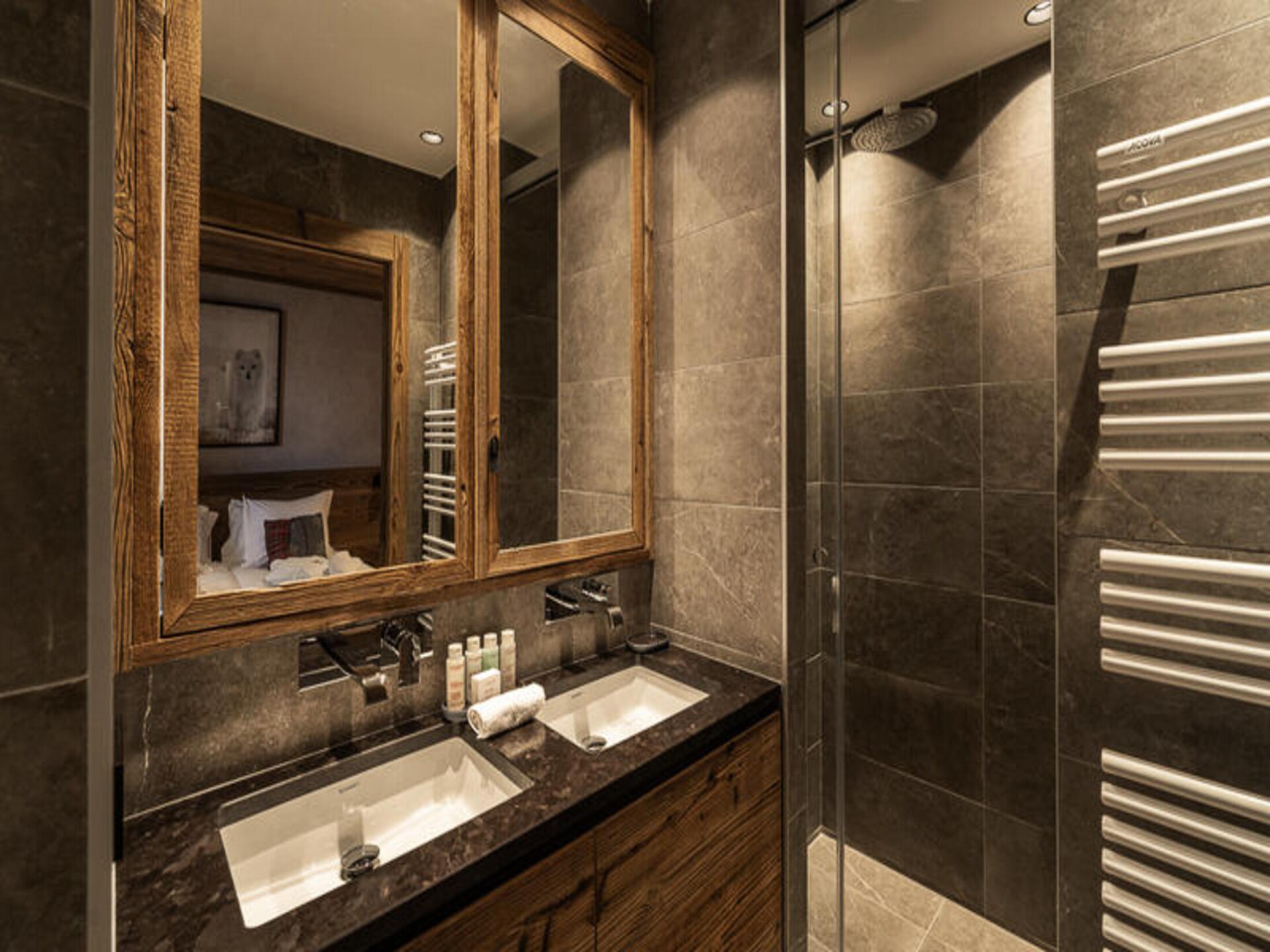 Luxe chalet voor 10 personen met zwembad en sauna in Courchevel - foto 23